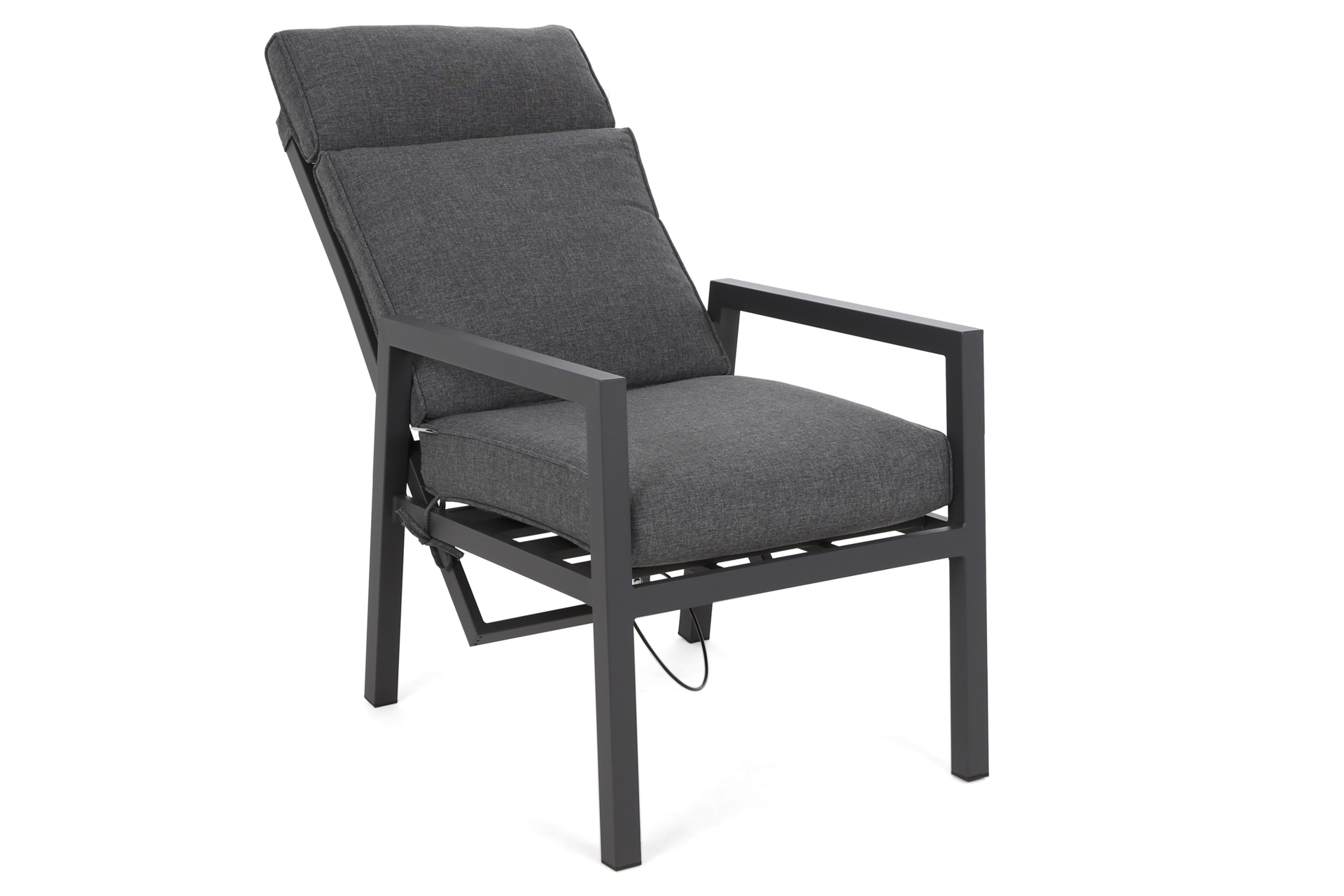 Meble ogrodowe aluminiowe Morton Dark Grey / Grey Melange