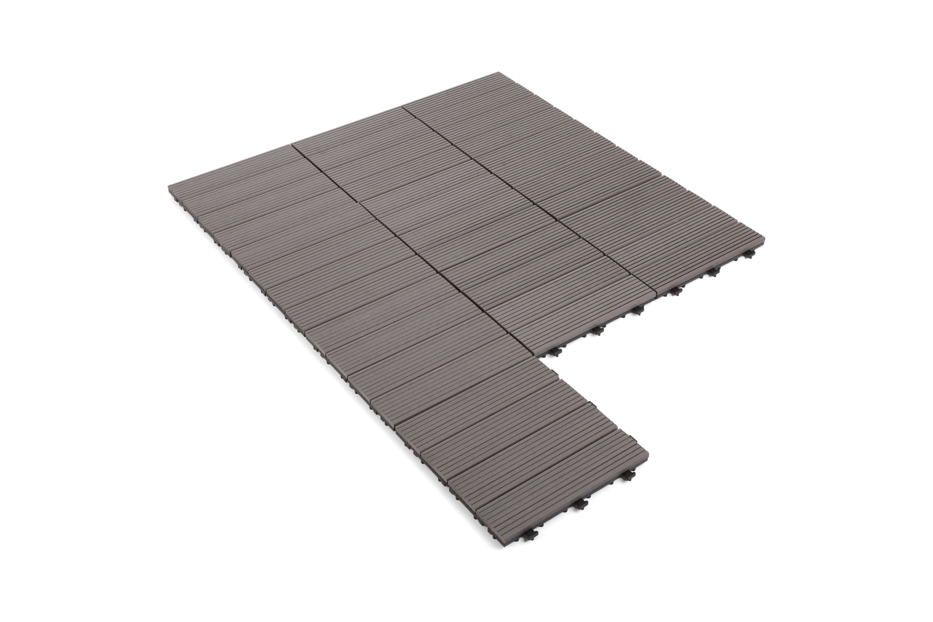 Podest tarasowy kompozytowy szary