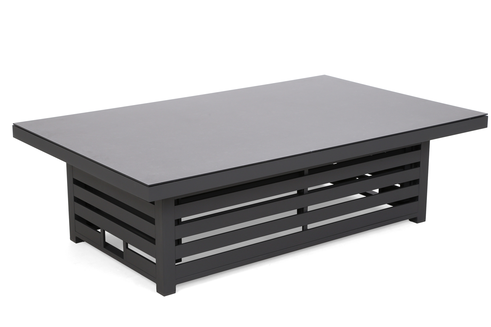 Narożne meble ogrodowe aluminiowe Neapol Comfort Grey / Grey Melange