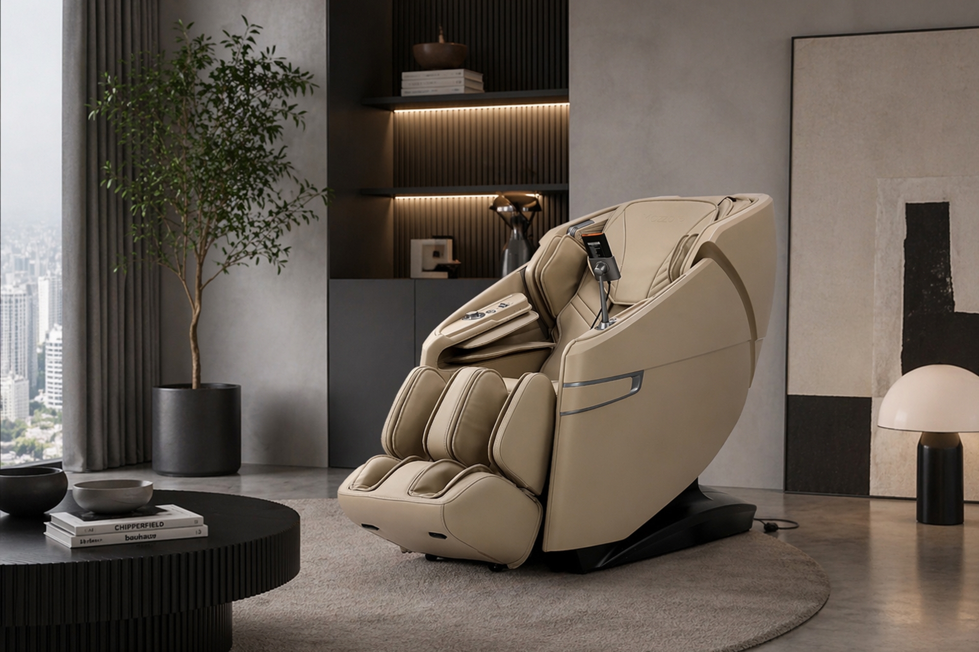 Fotel masujący Mazzare Balance Beige