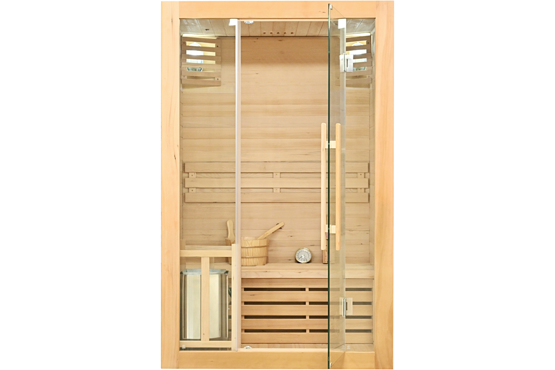 Sauna fińska Nordum Basic 2-osobowa naturalna