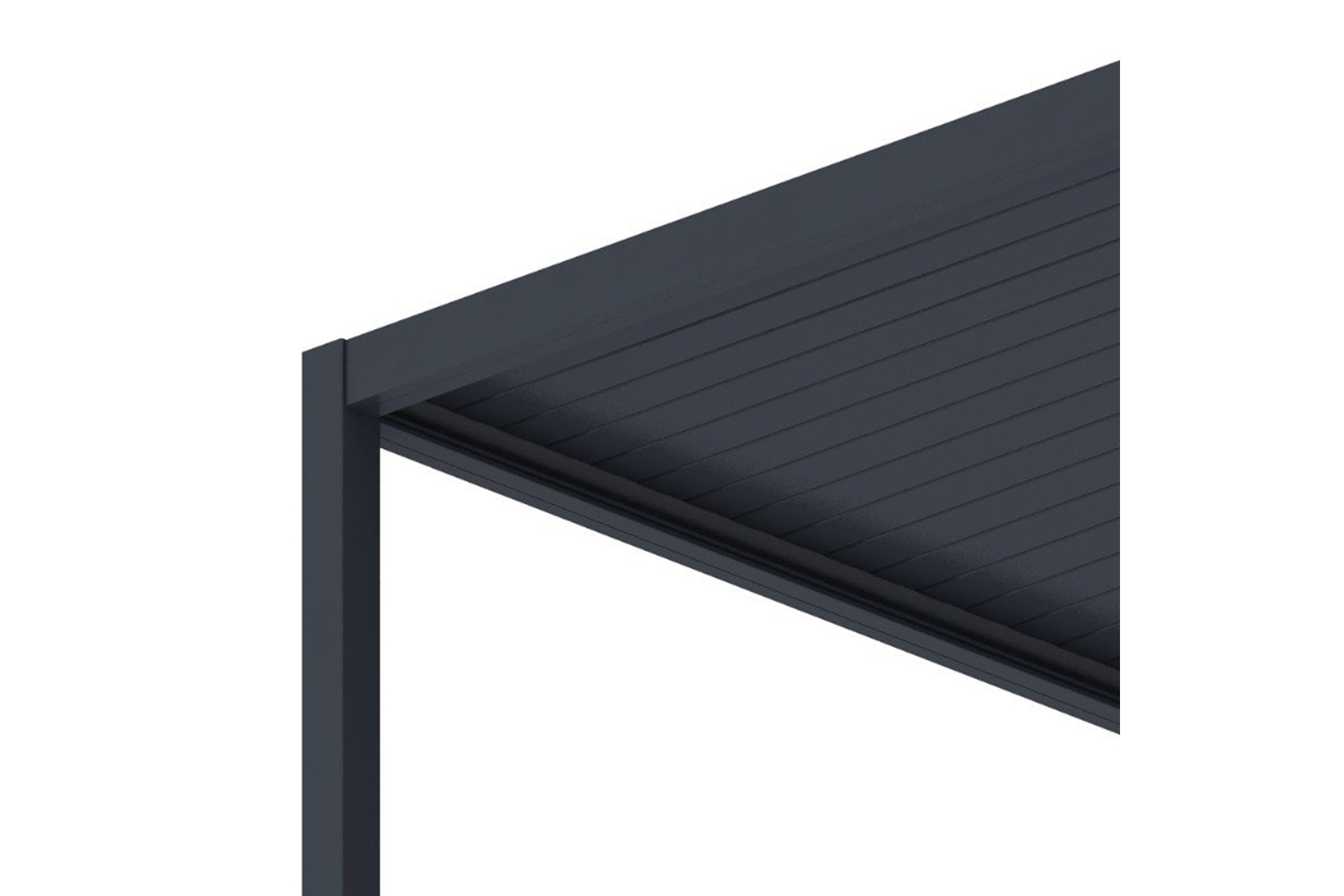 Pergola ogrodowa elektryczna Schatler Nova Lux Alu 8x4 m z oświetleniem LED