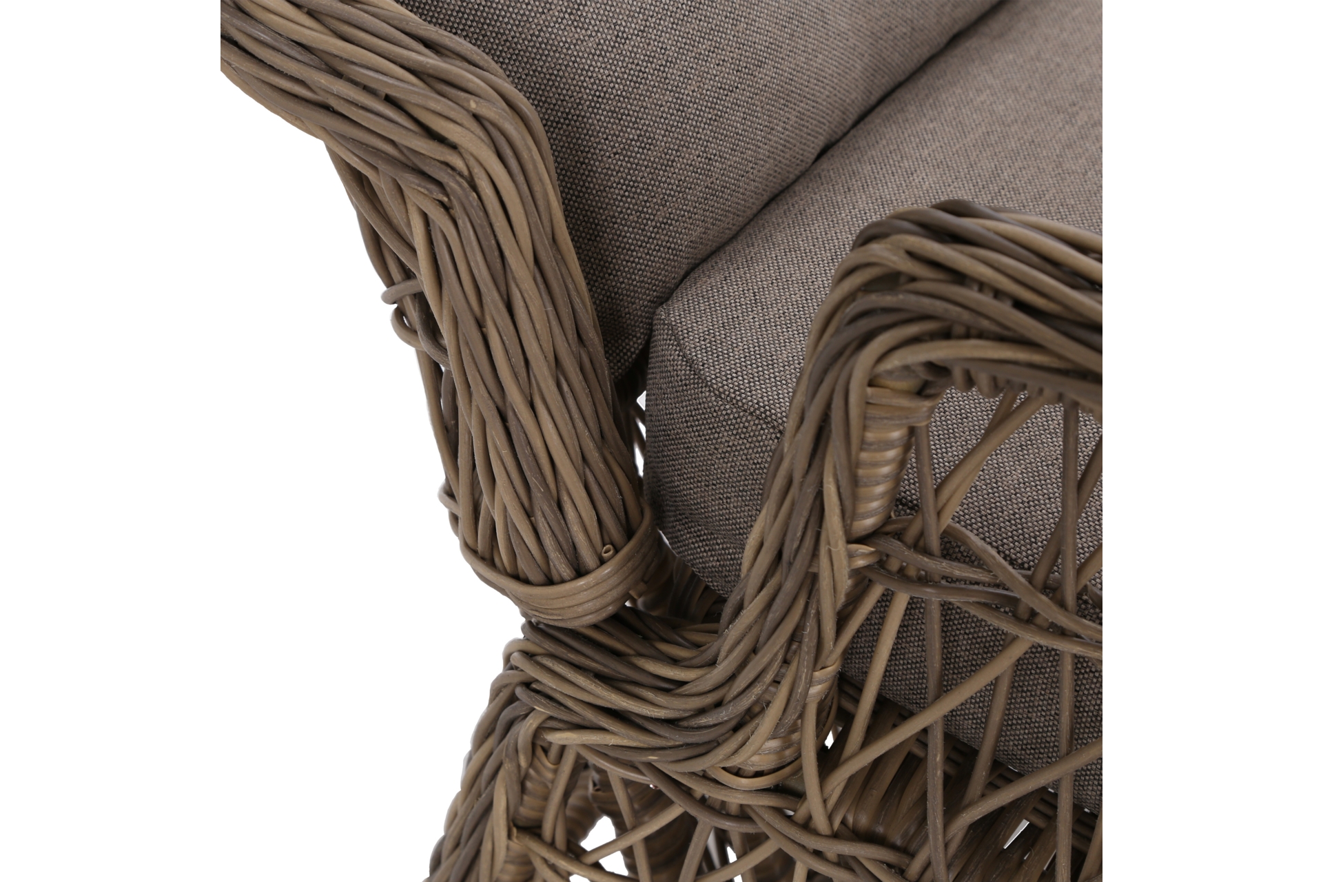 Meble ogrodowe technorattanowe Corfu Light Brown / Beige Melange