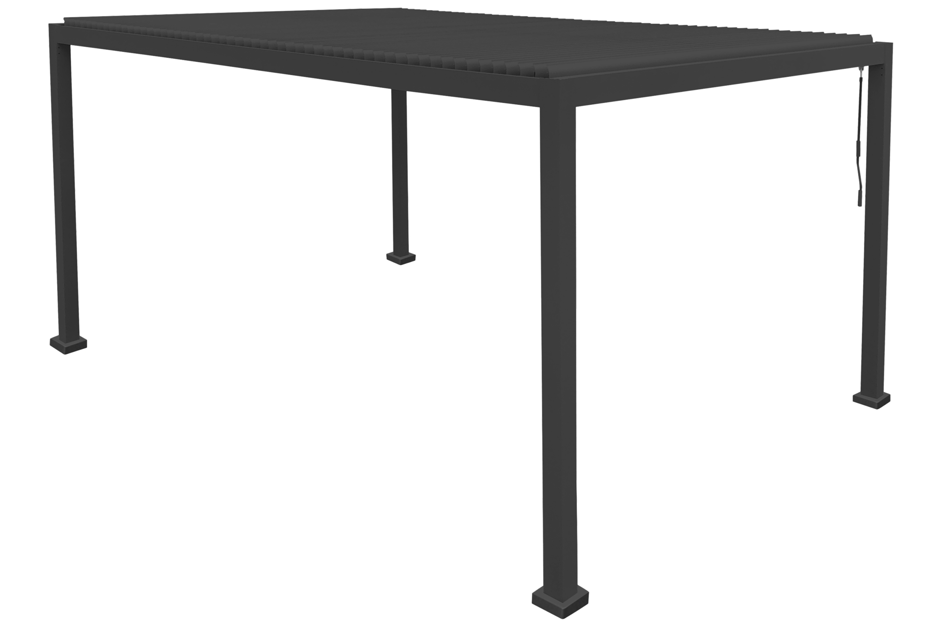 Pergola ogrodowa aluminiowa Bermeo 400 x 300 cm