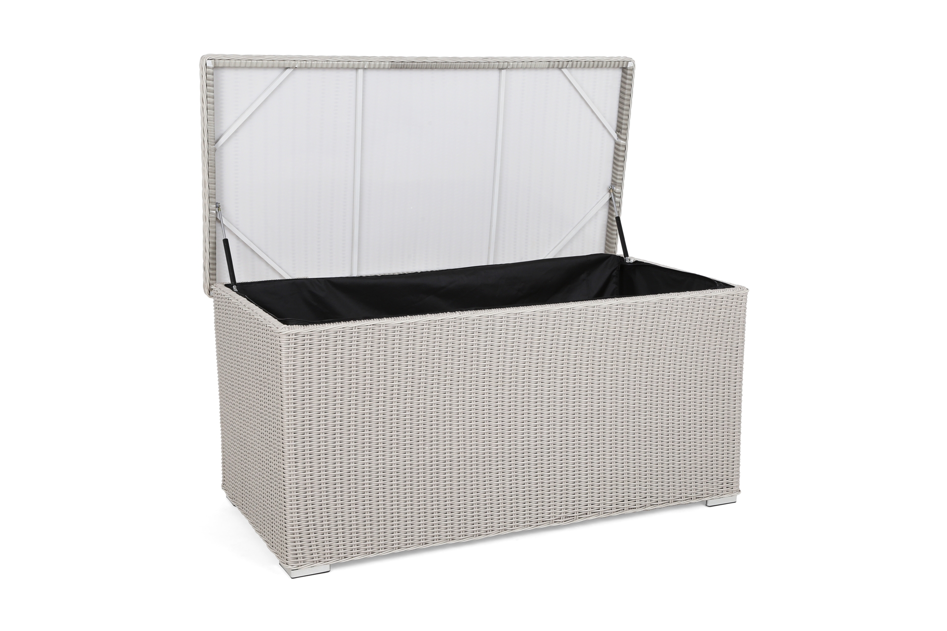 Skrzynia ogrodowa Lorca Mini - biała Skrzynia ogrodowa Lorca Mini White