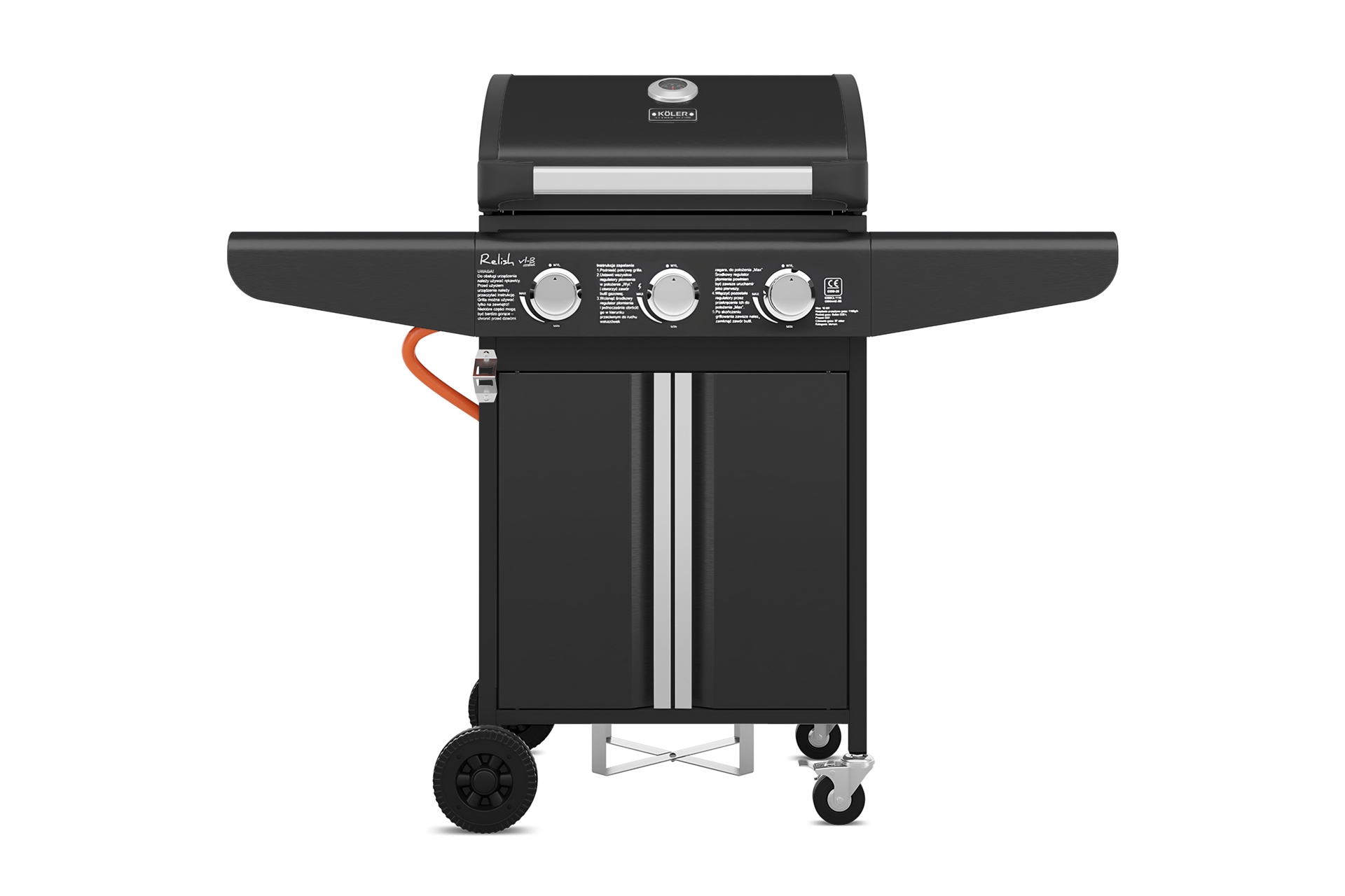 Grill gazowy Köler Relish V1 Compact Black