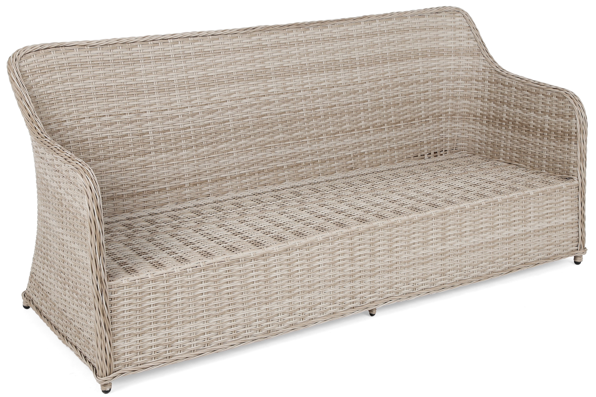 Meble ogrodowe technorattanowe Bergamo Elegant Beige / Beige Melange