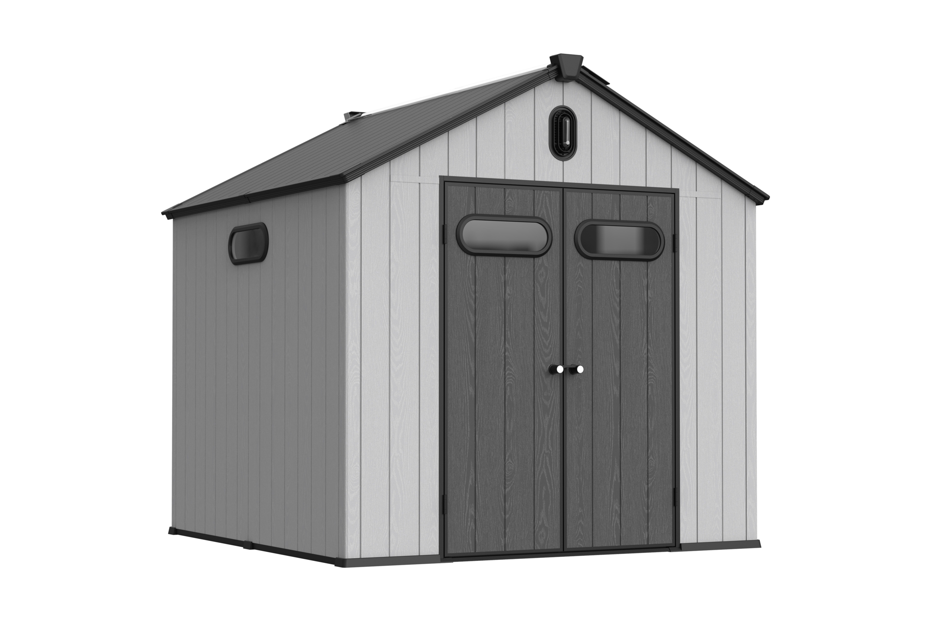 Domek narzędziowy Halmstad 239 x 239 cm Light Grey