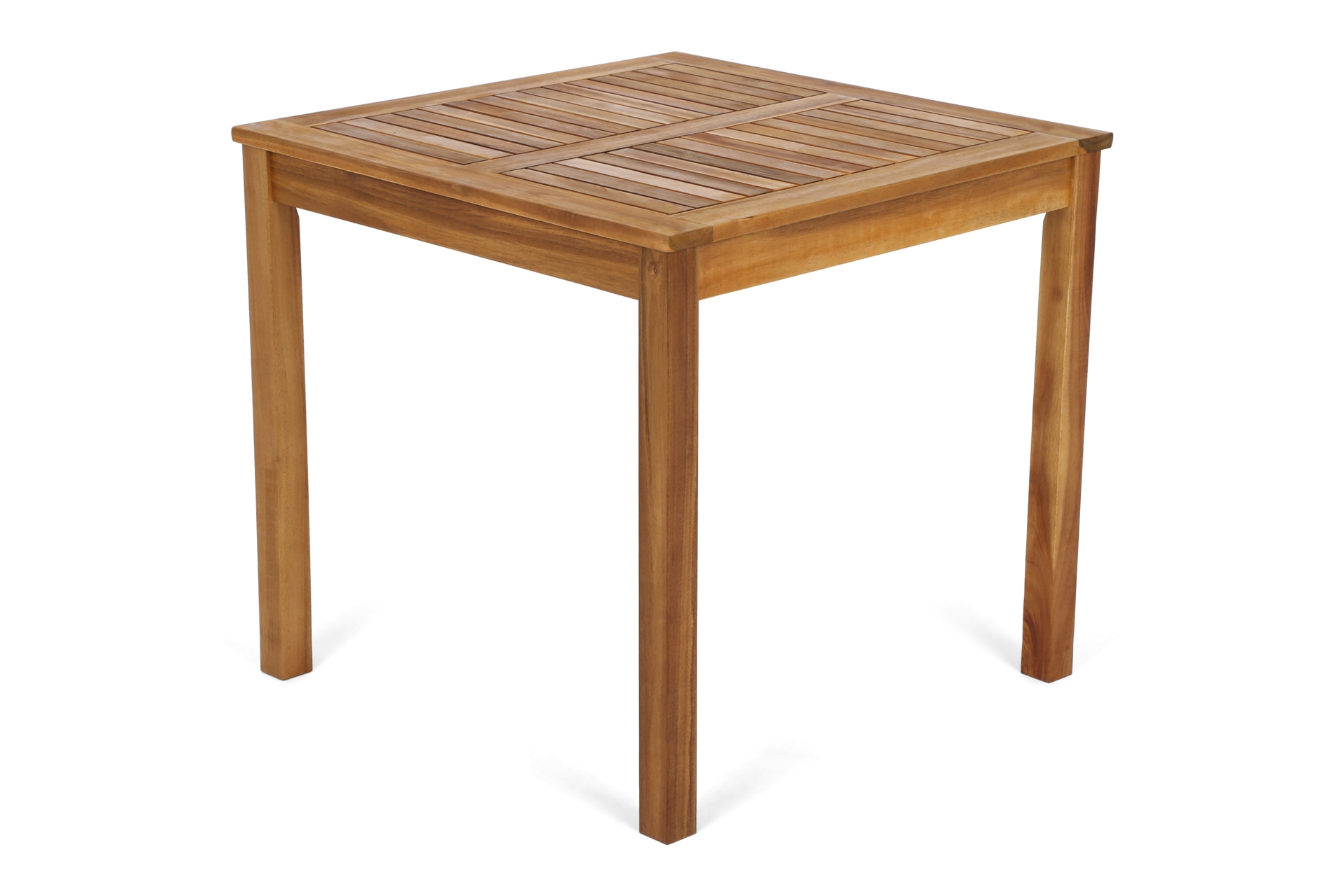 Meble ogrodowe drewniane Akacja Square 80 cm 4+1