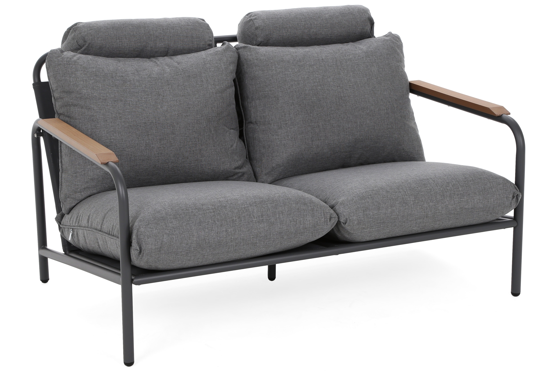 Meble ogrodowe aluminiowe Como Grey / Grey