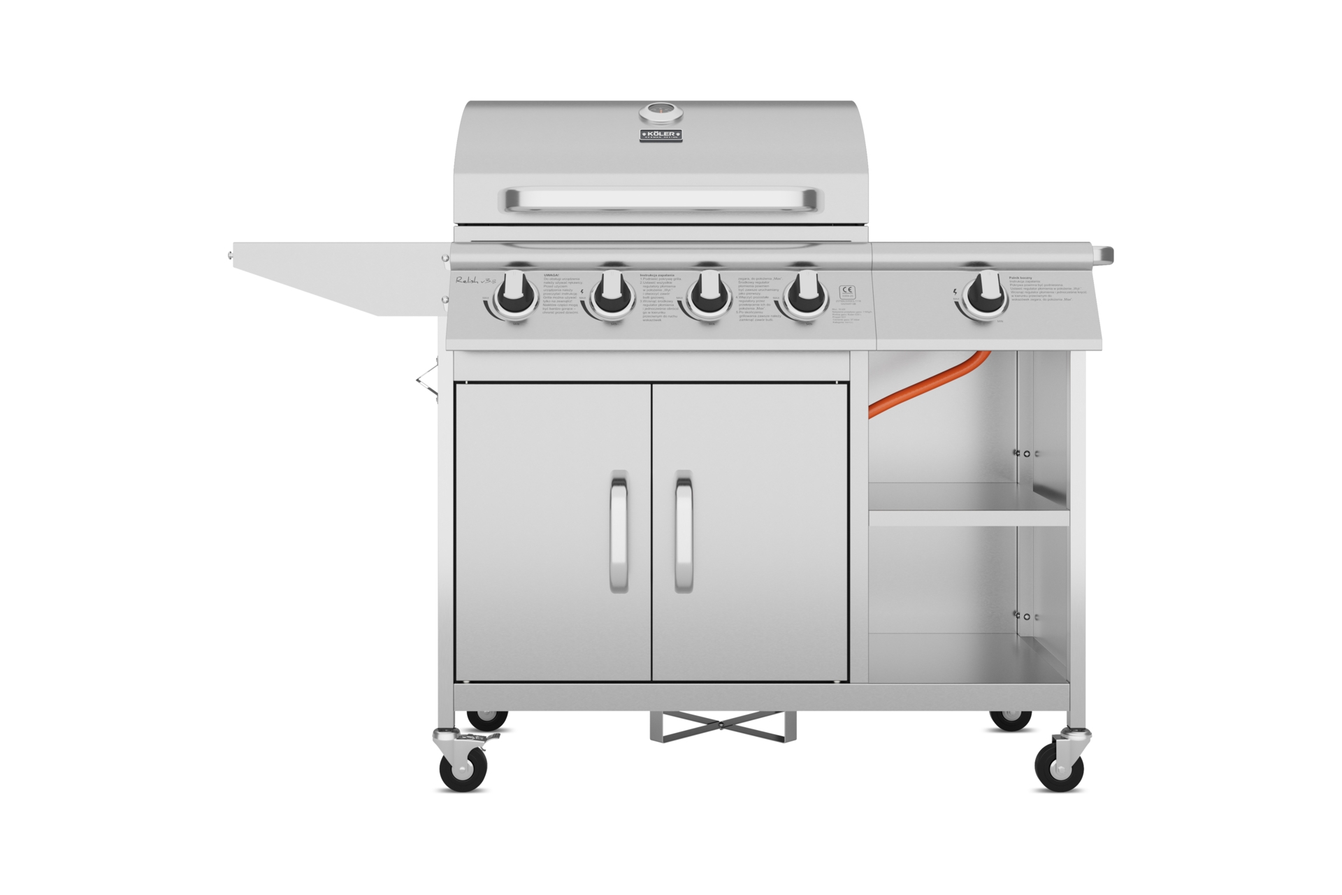 Grill gazowy Köler Relish V3 Silver
