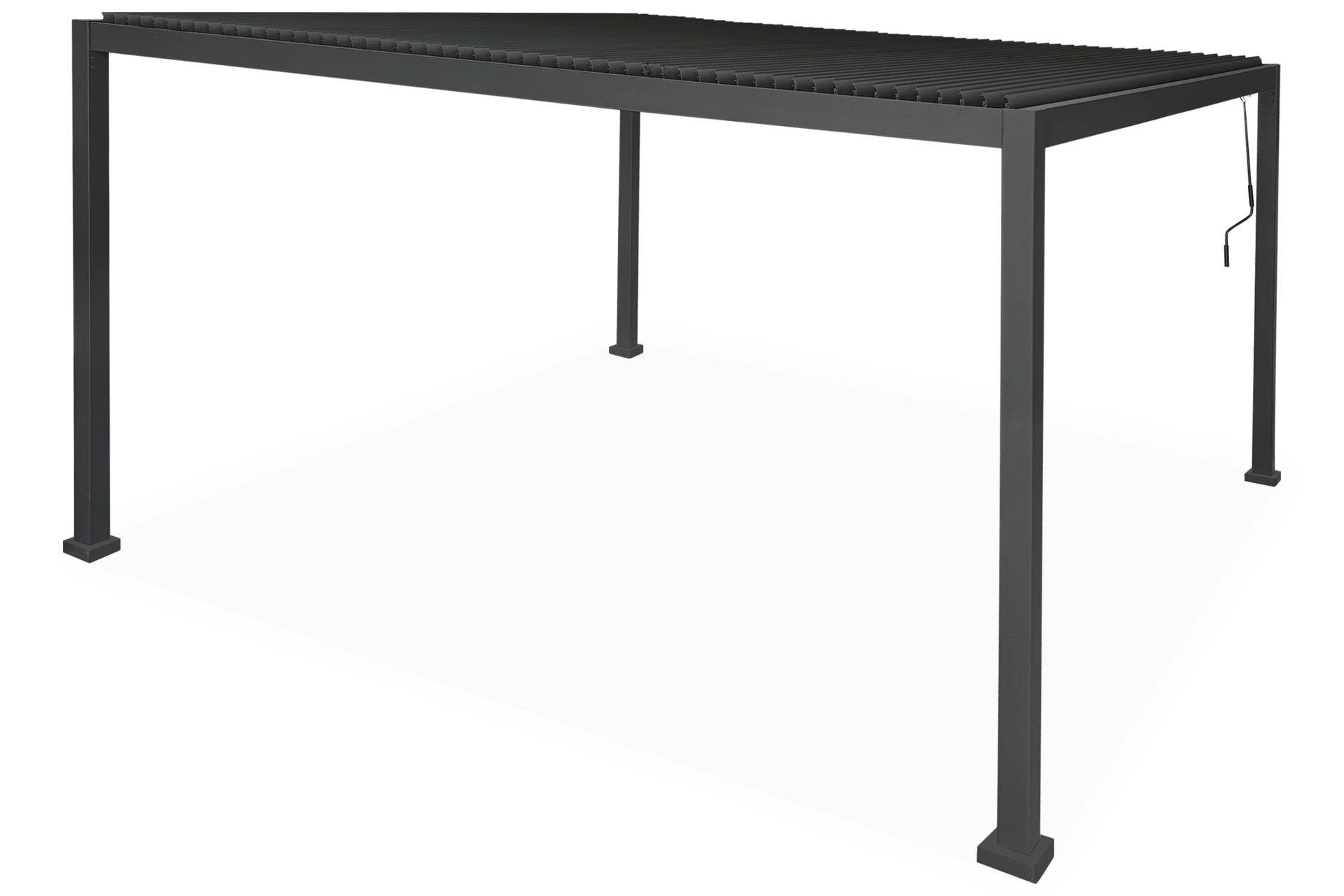 Pergola ogrodowa aluminiowa Bermeo 400 x 400 cm