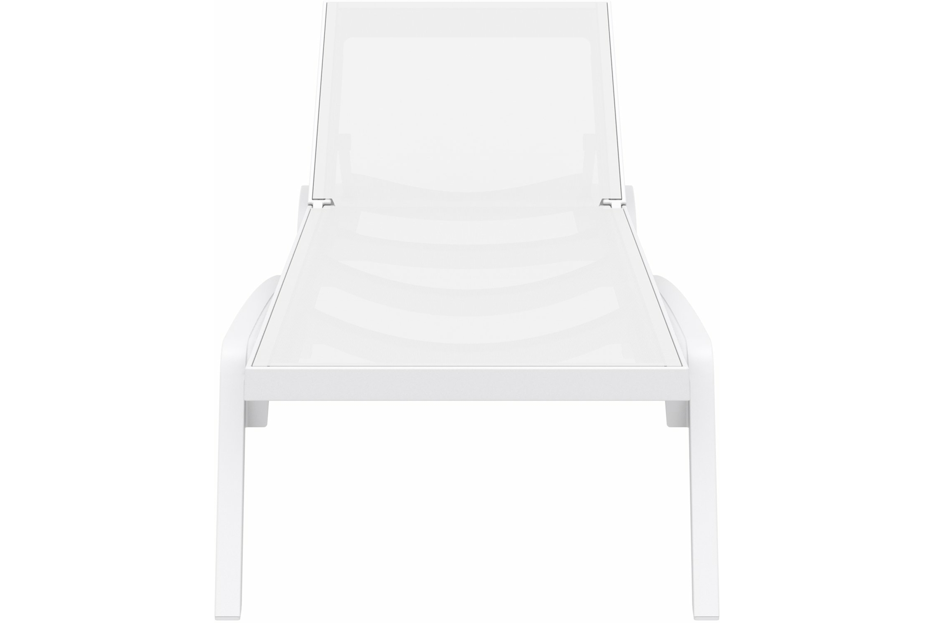 Leżak ogrodowy Siesta Pacific White / White