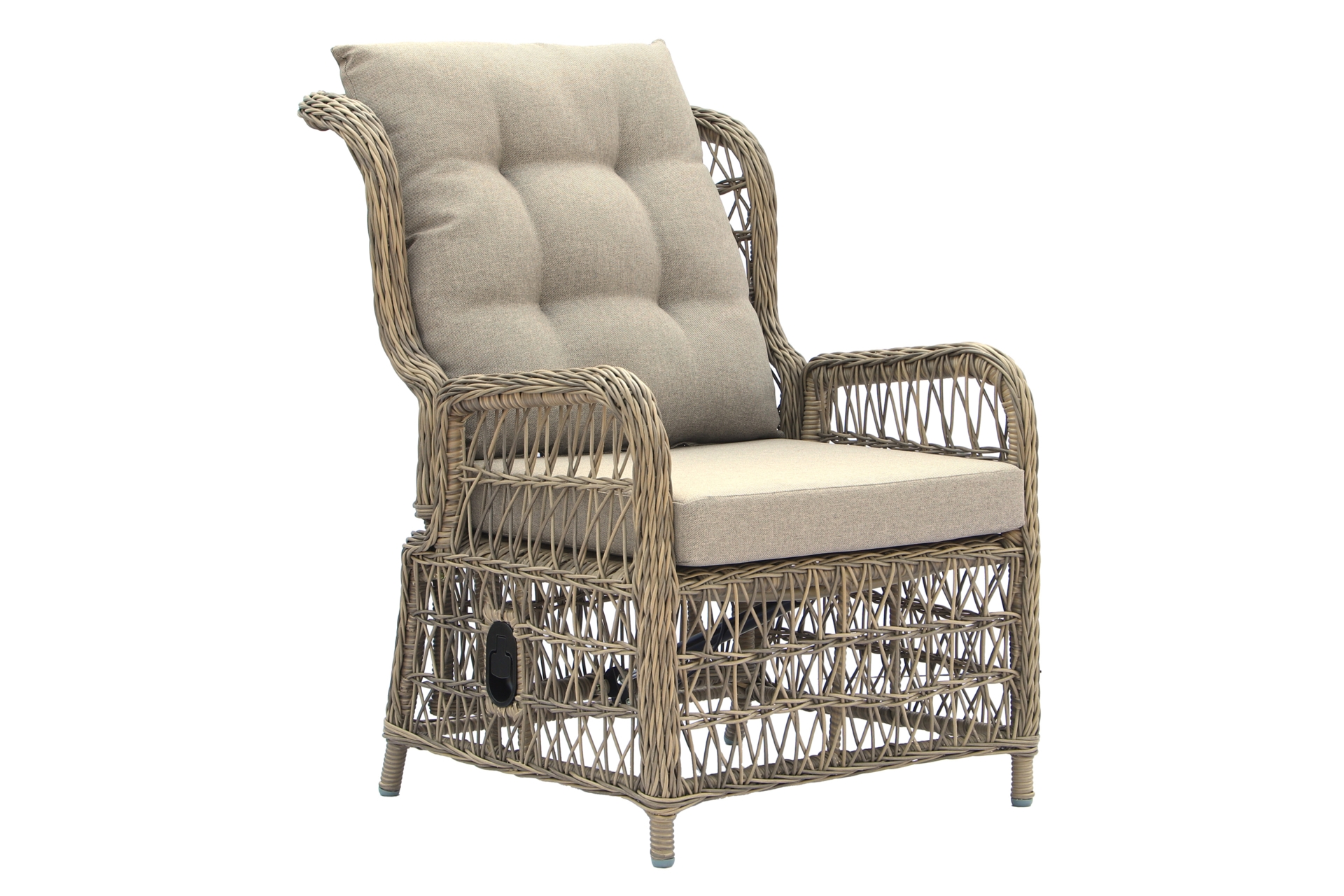 Meble ogrodowe technorattanowe Corfu Light Brown / Beige Melange
