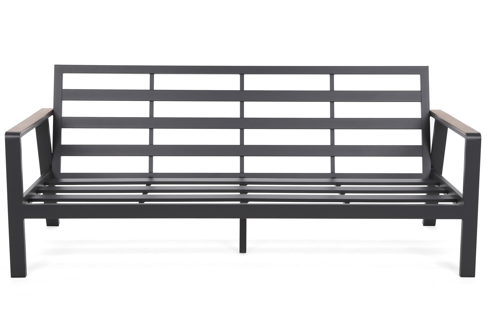 Meble ogrodowe aluminiowe Turyn Dark Grey / Beige Melange