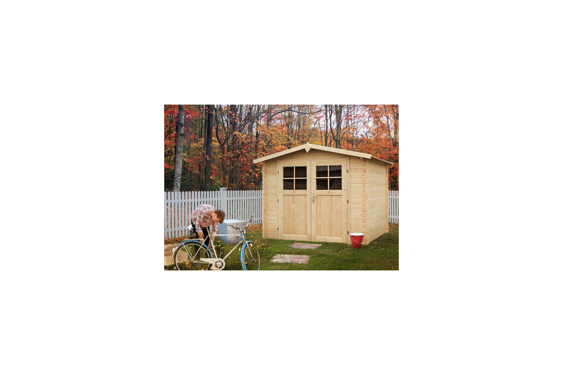 Domek ogrodowy Megiw Ognik 266 x 266 cm