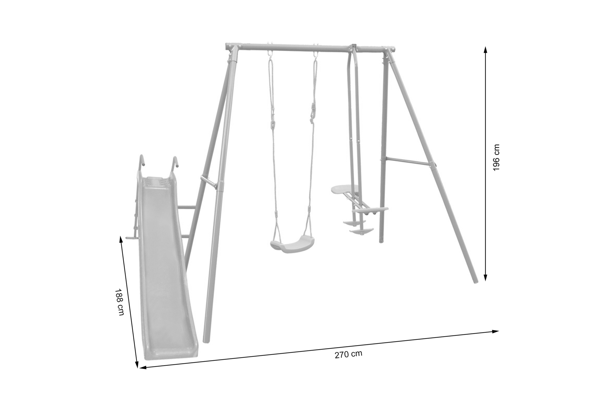 Plac zabaw do ogrodu MSN-02
