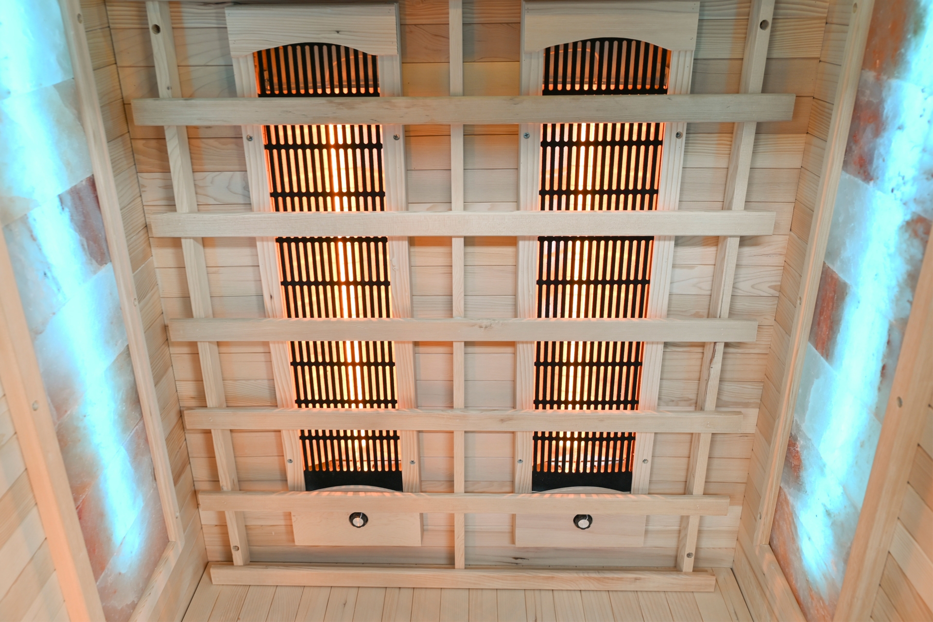 Sauna infrared Nordum Classic 1-osobowa WiFi brązowa - domowa - z panelami solnymi Sauna infrared Nordum Classic 1-osobowa WiFi brązowa