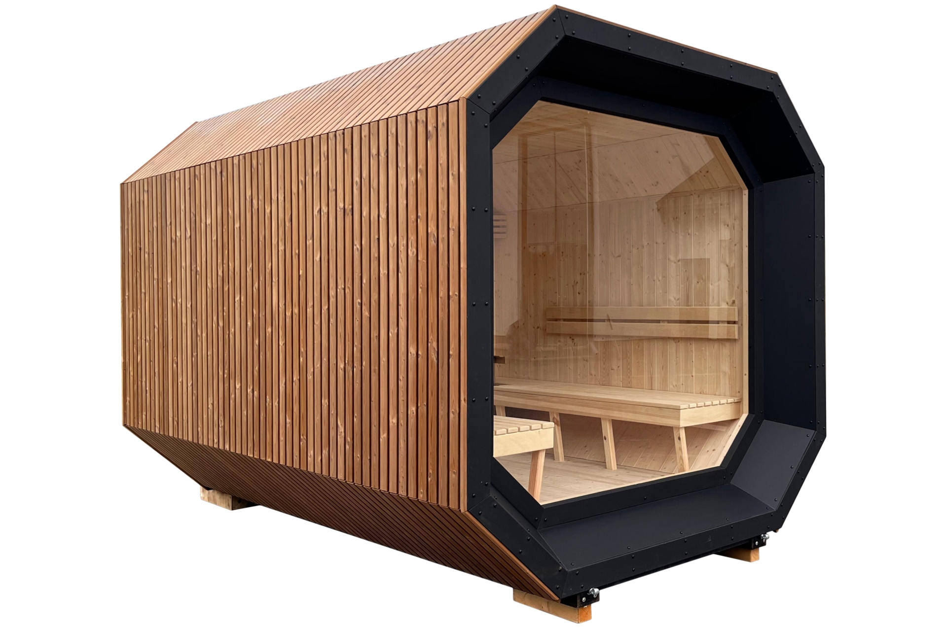 Sauna fińska ogrodowa Scandi 400 x 245 cm Sauna fińska ogrodowa Scandi 400 x 245 cm