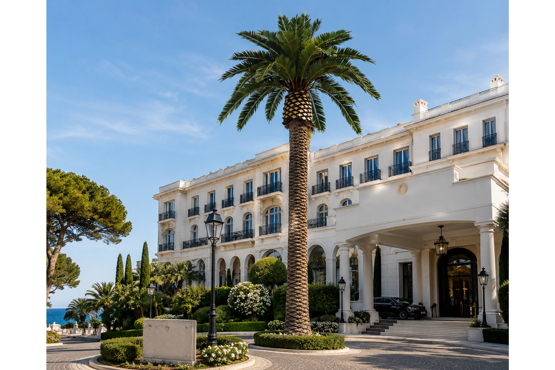 Sztuczna palma daktylowa 10 m
