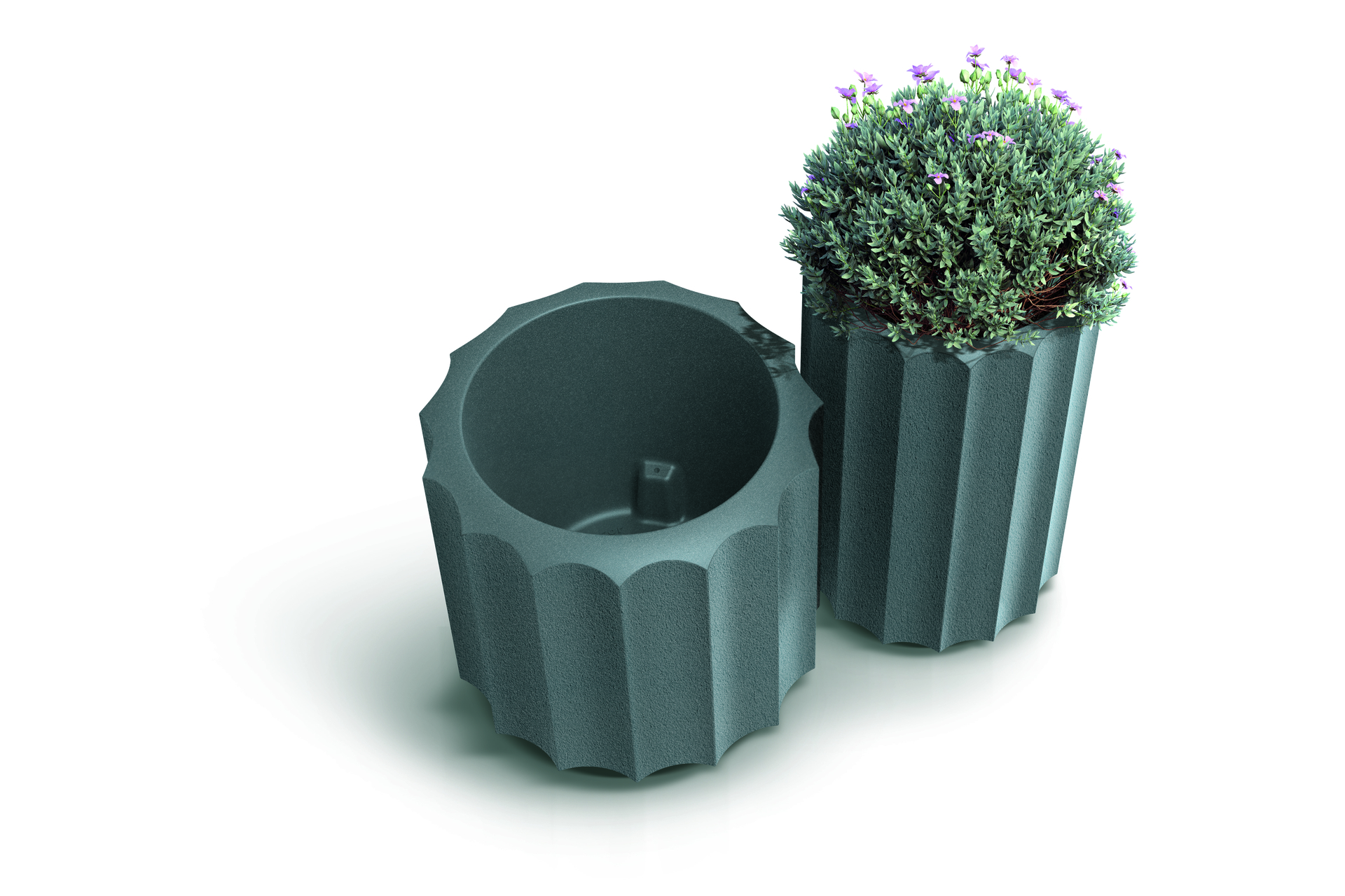 Donica ogrodowa Rona Line Sand 7 l 