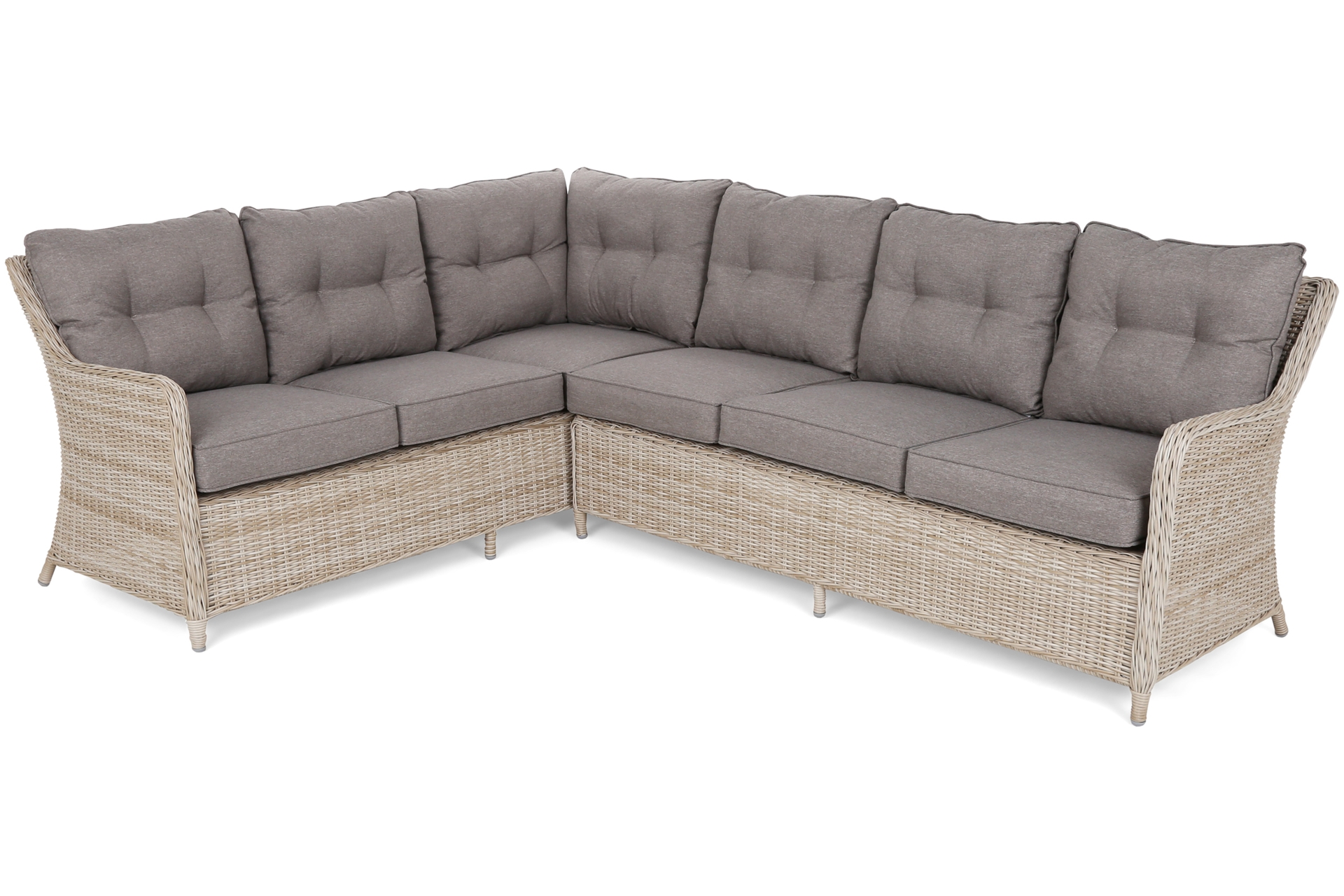 Narożnik ogrodowy technorattanowy California Beige / Beige Melange