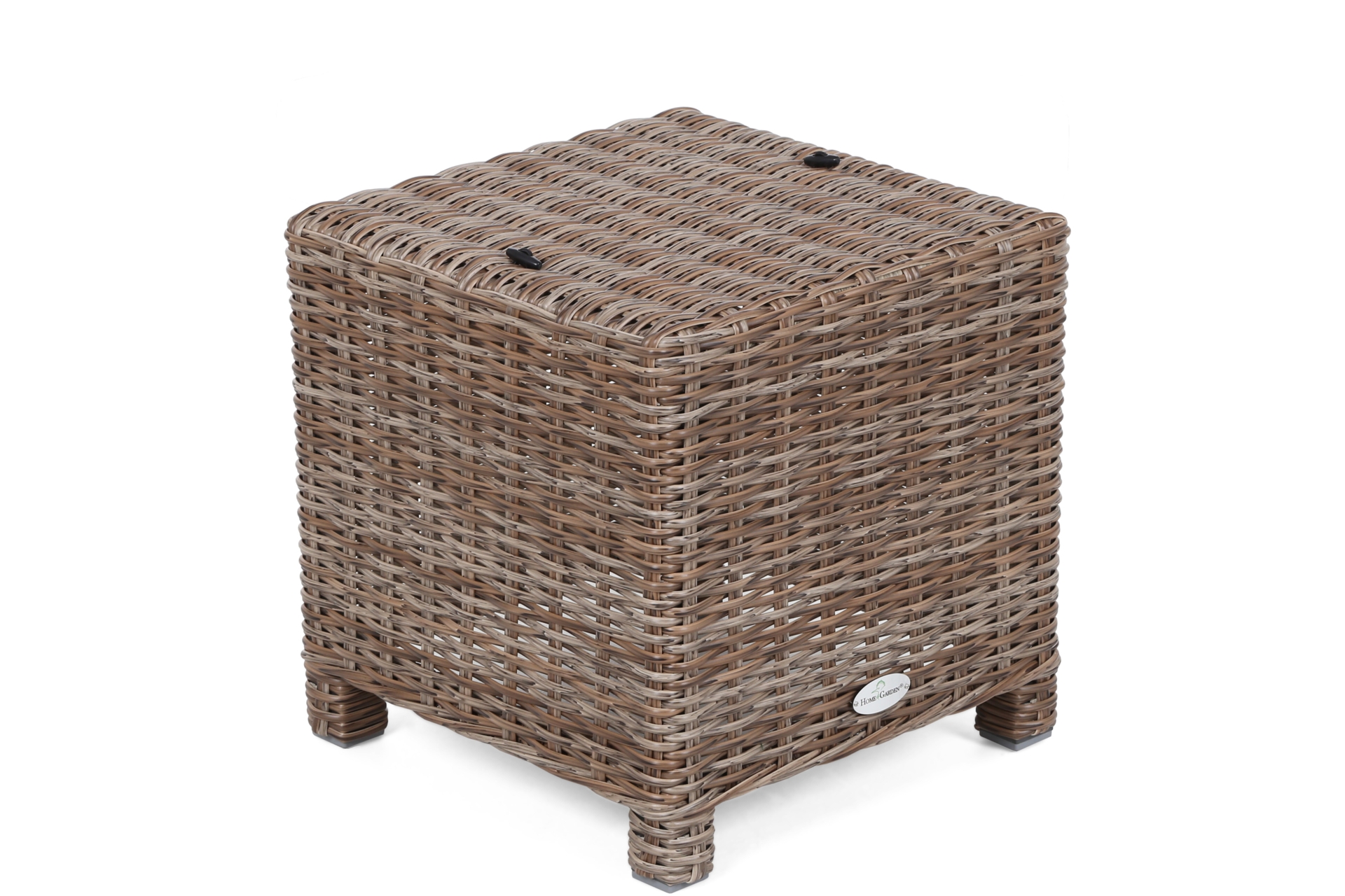 Puf ogrodowy technorattanowy California Ginger / Brown Melange