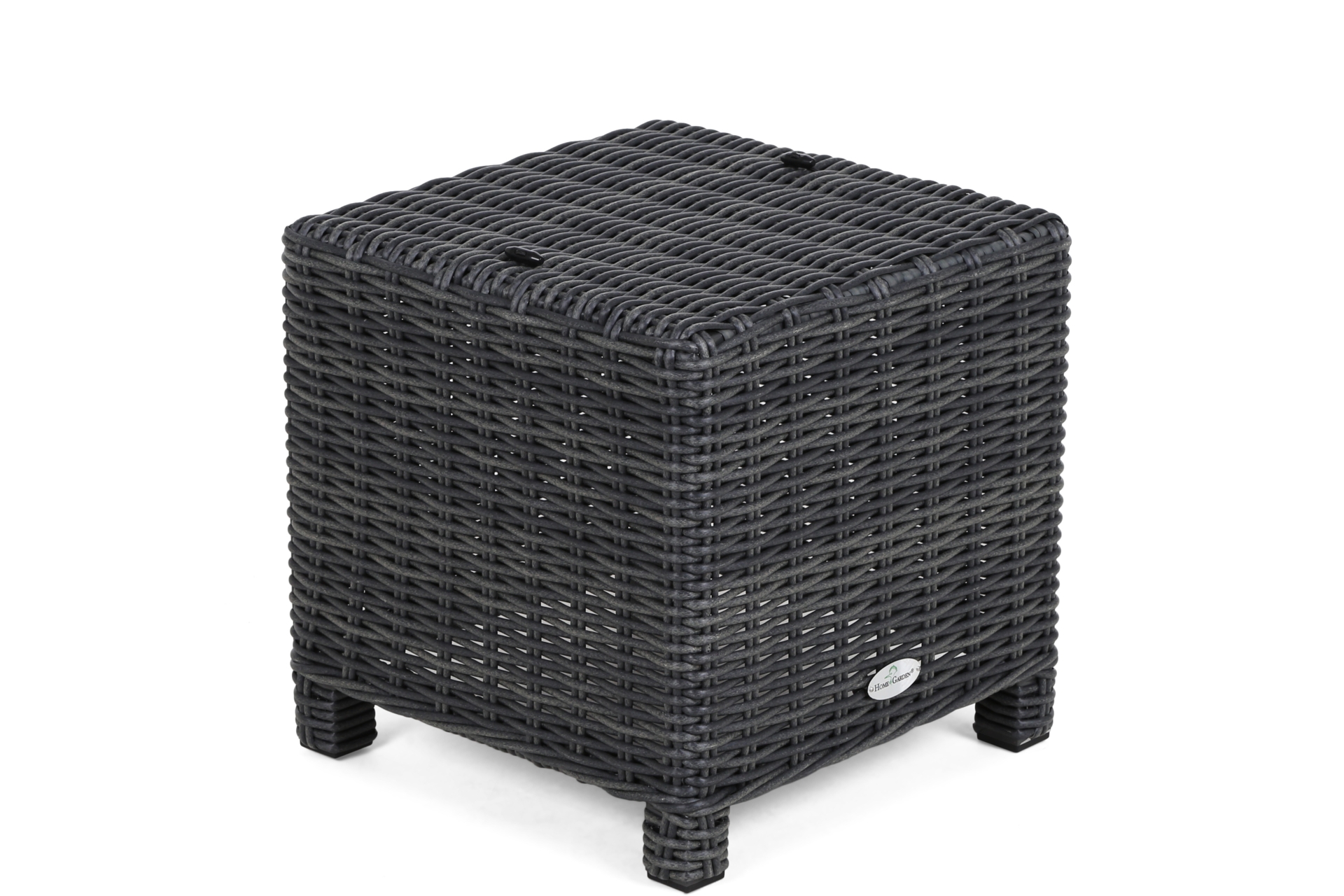 Puf ogrodowy technorattanowy California Grey / Grey Melange