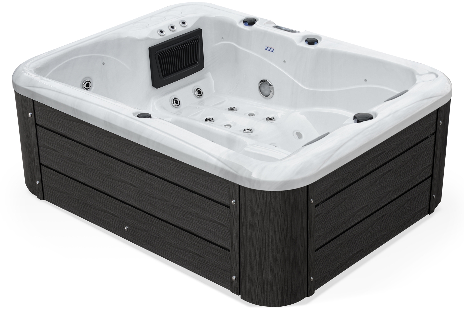 Wanna ogrodowa z hydromasażem Aquess Zenya 2201 3-osobowa