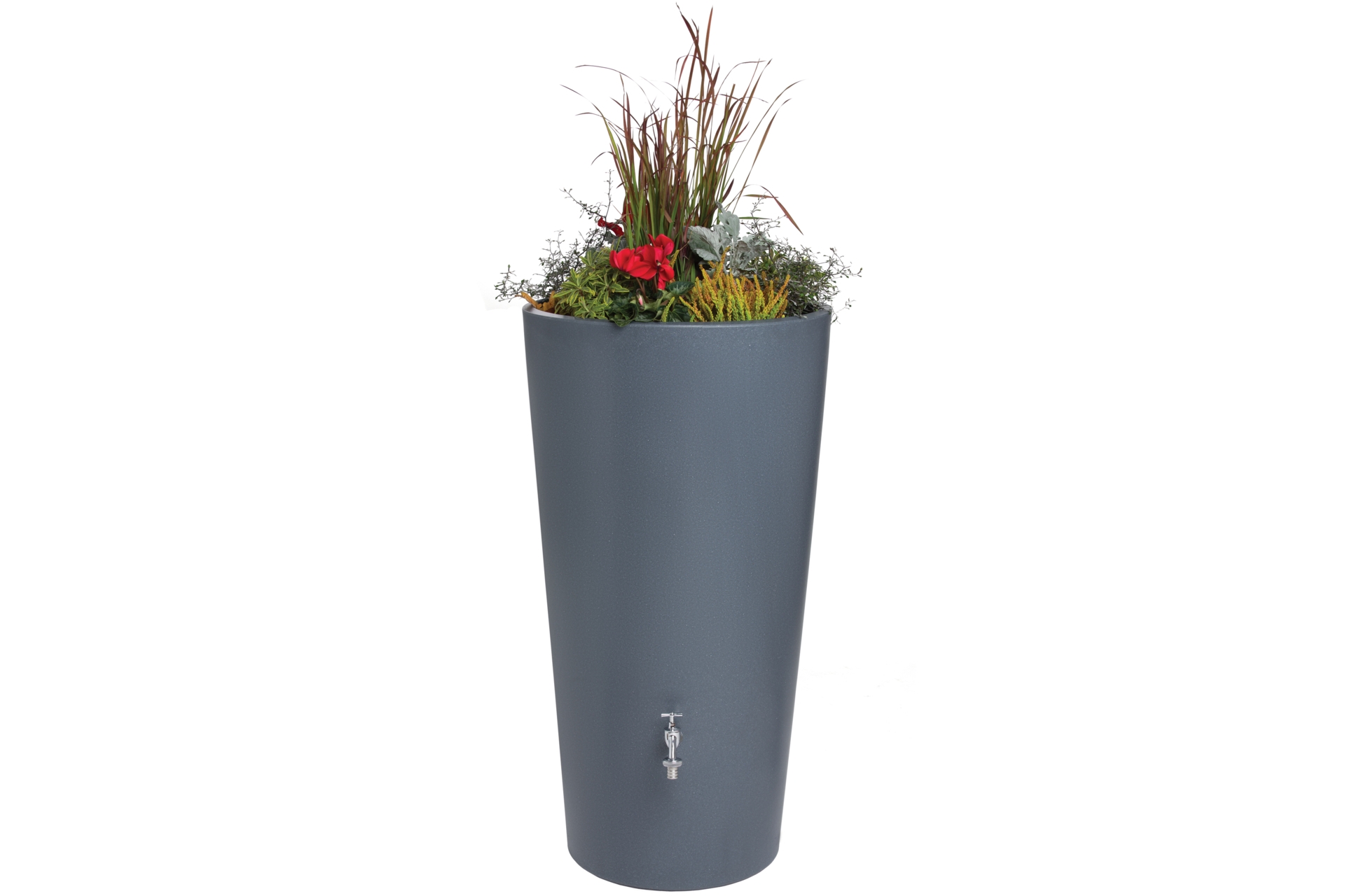 Zbiornik na deszczówkę MPI Rainbowl Flower 150 l ciemnoszary