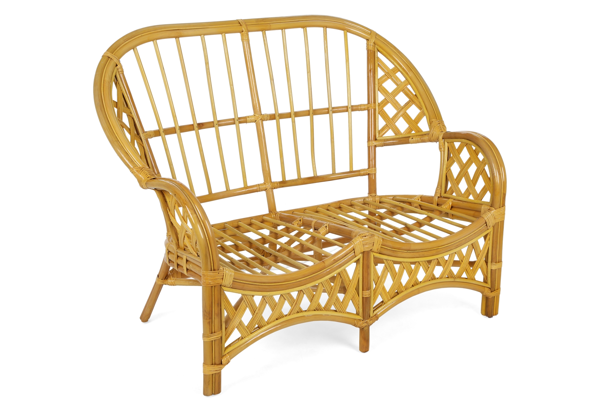 Meble ogrodowe rattanowe Diego Honey / Cream 3+1