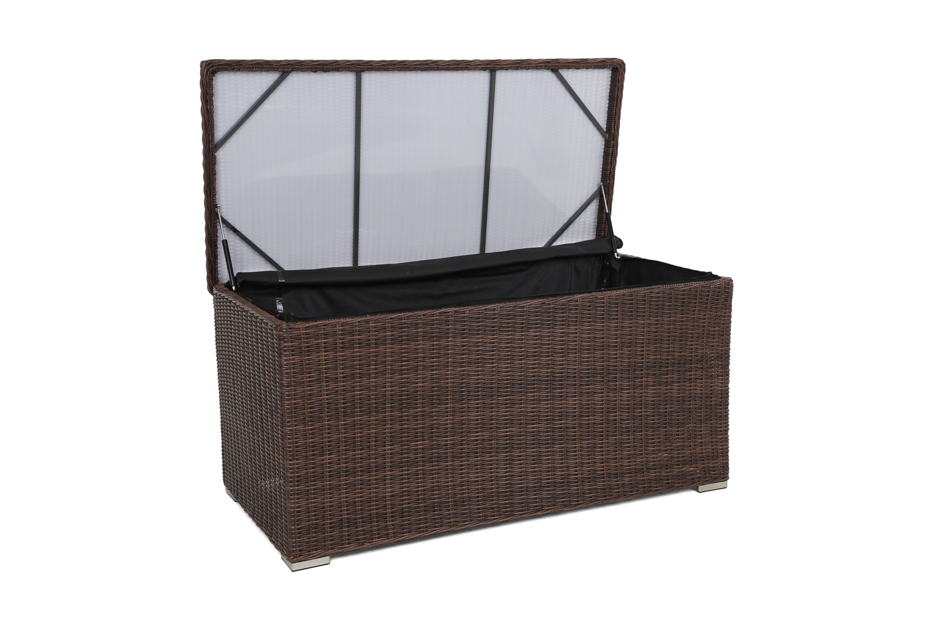 Skrzynia ogrodowa Lorca Mini - brązowa Skrzynia ogrodowa Lorca Mini Brown Mat