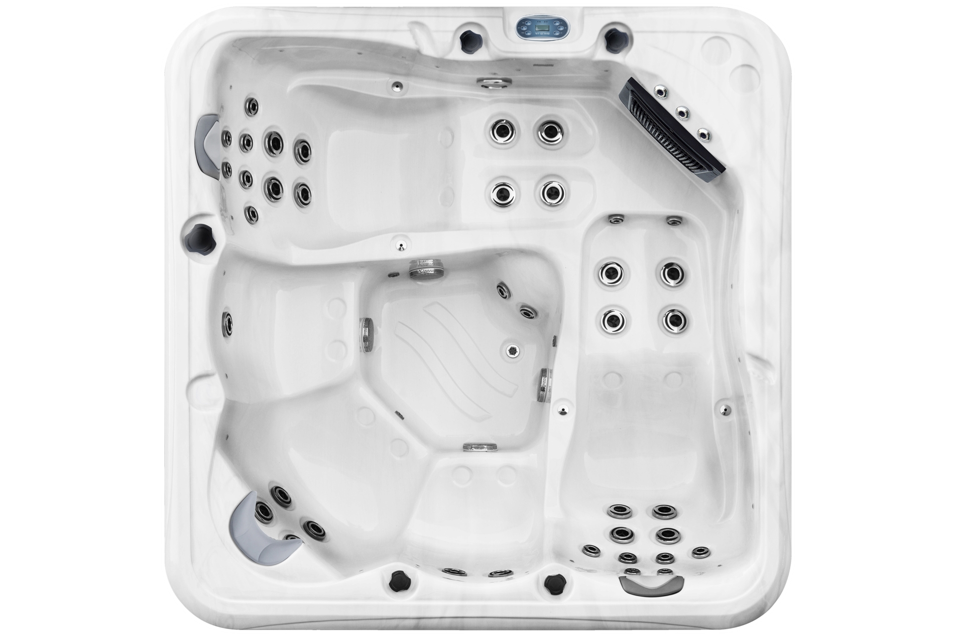 Wanna ogrodowa z hydromasażem Aquess Zenya 5202 5-osobowa