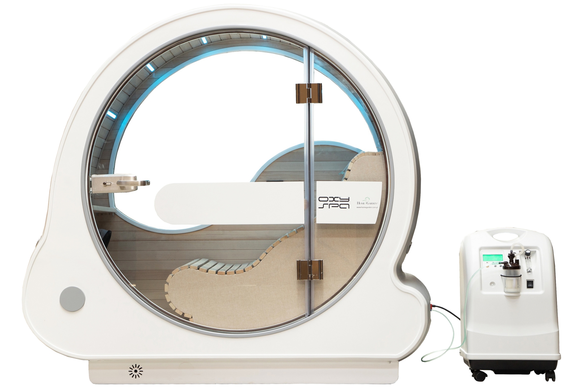 Komora relaksacyjna OxySpa z tlenoterapią i termoterapią