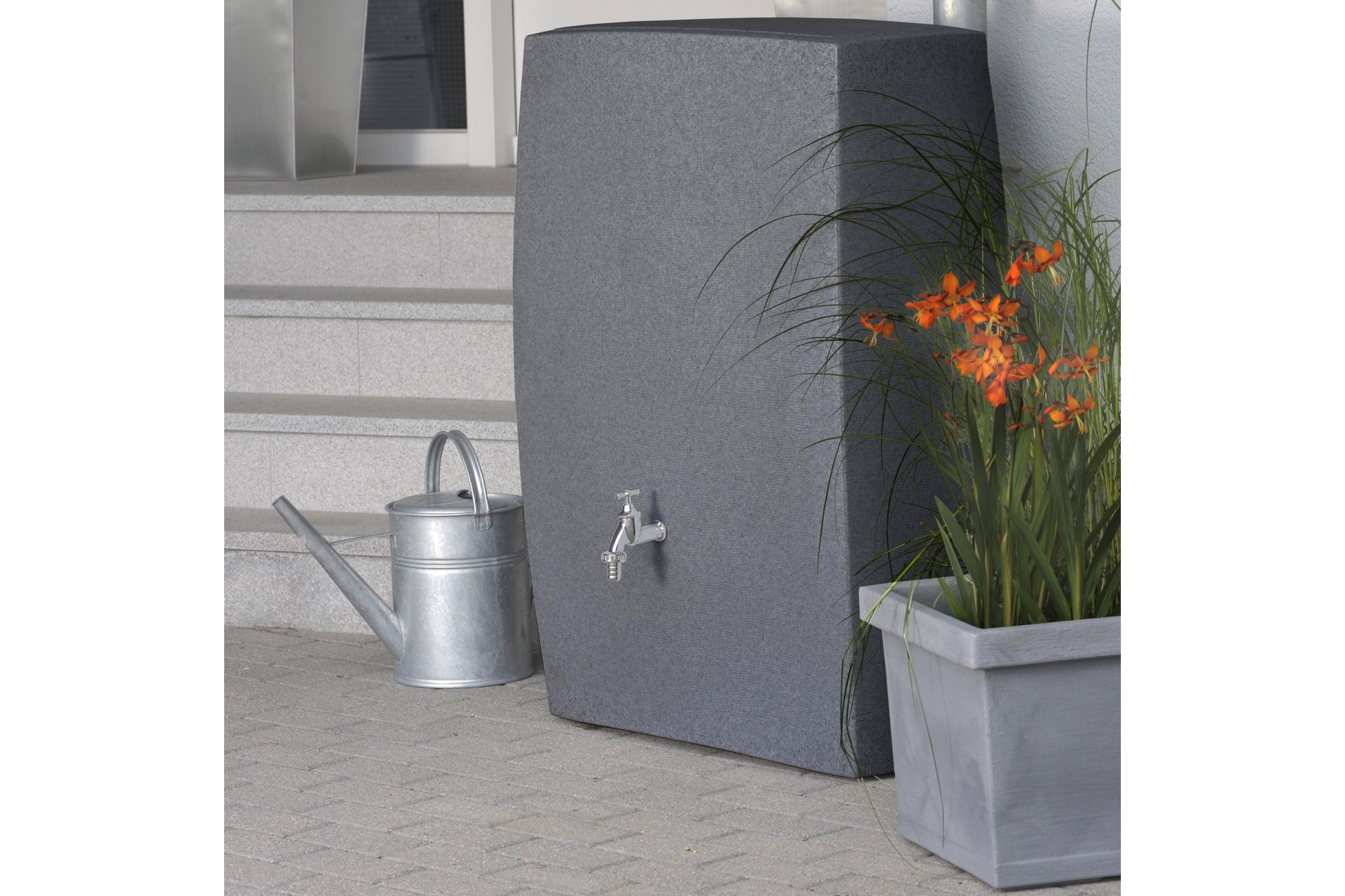 Zbiornik na deszczówkę MPI Noblesse 275 l czarny granit