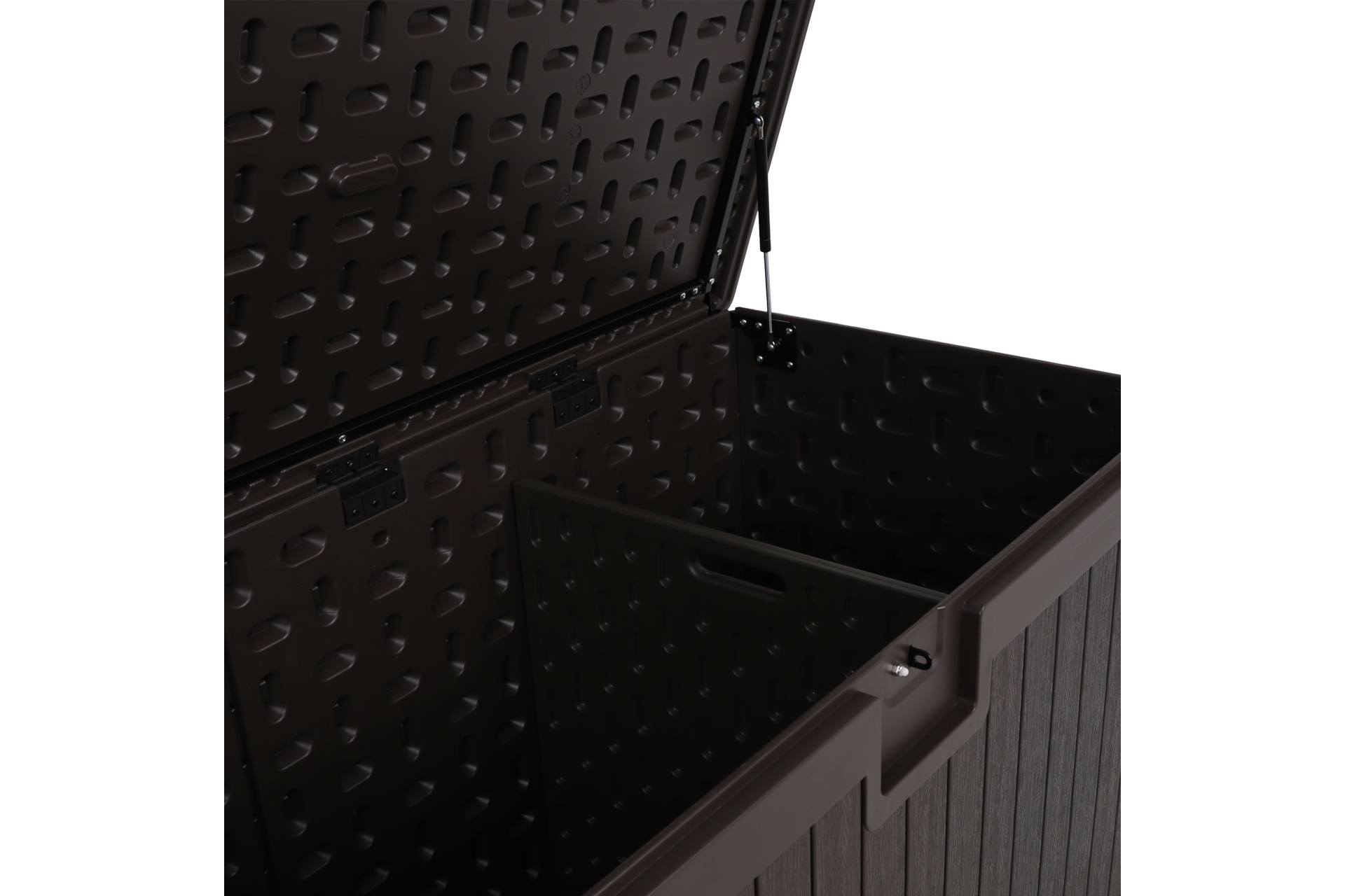 Skrzynia ogrodowa wzmocniona Gotland 567 l Brown