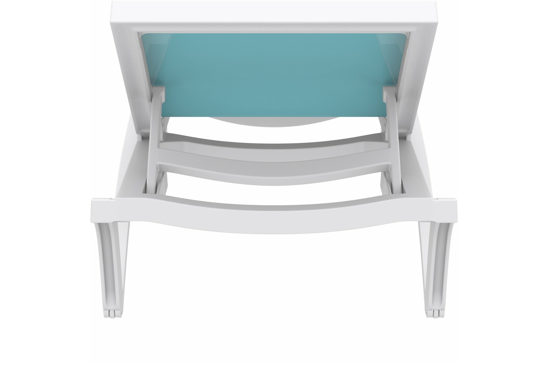 Leżak ogrodowy Siesta Pacific White / Turquoise