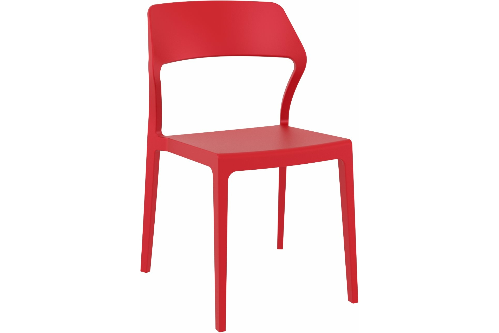 Krzesło Siesta Snow czerwone eleganckie Krzesło Siesta Snow Red