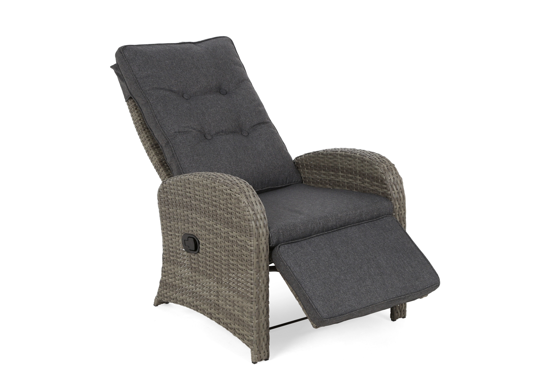 Meble ogrodowe technorattanowe Saloniki Light Grey / Grey