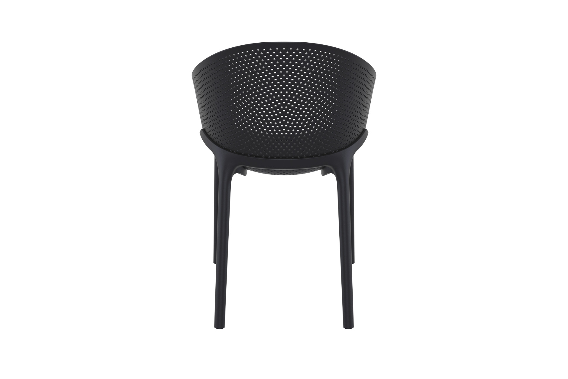 Krzesło Siesta Sky czarne na taras i balkon Krzesło Siesta Sky Black