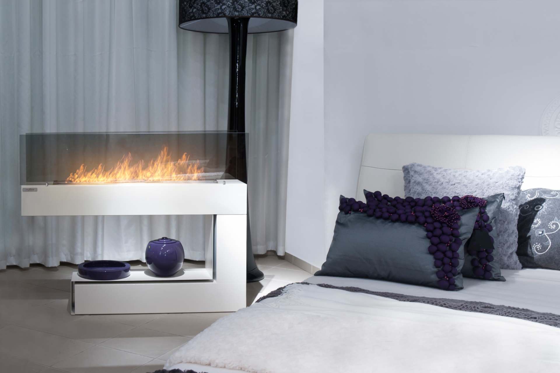 Biokominek Infire Spectrum biały