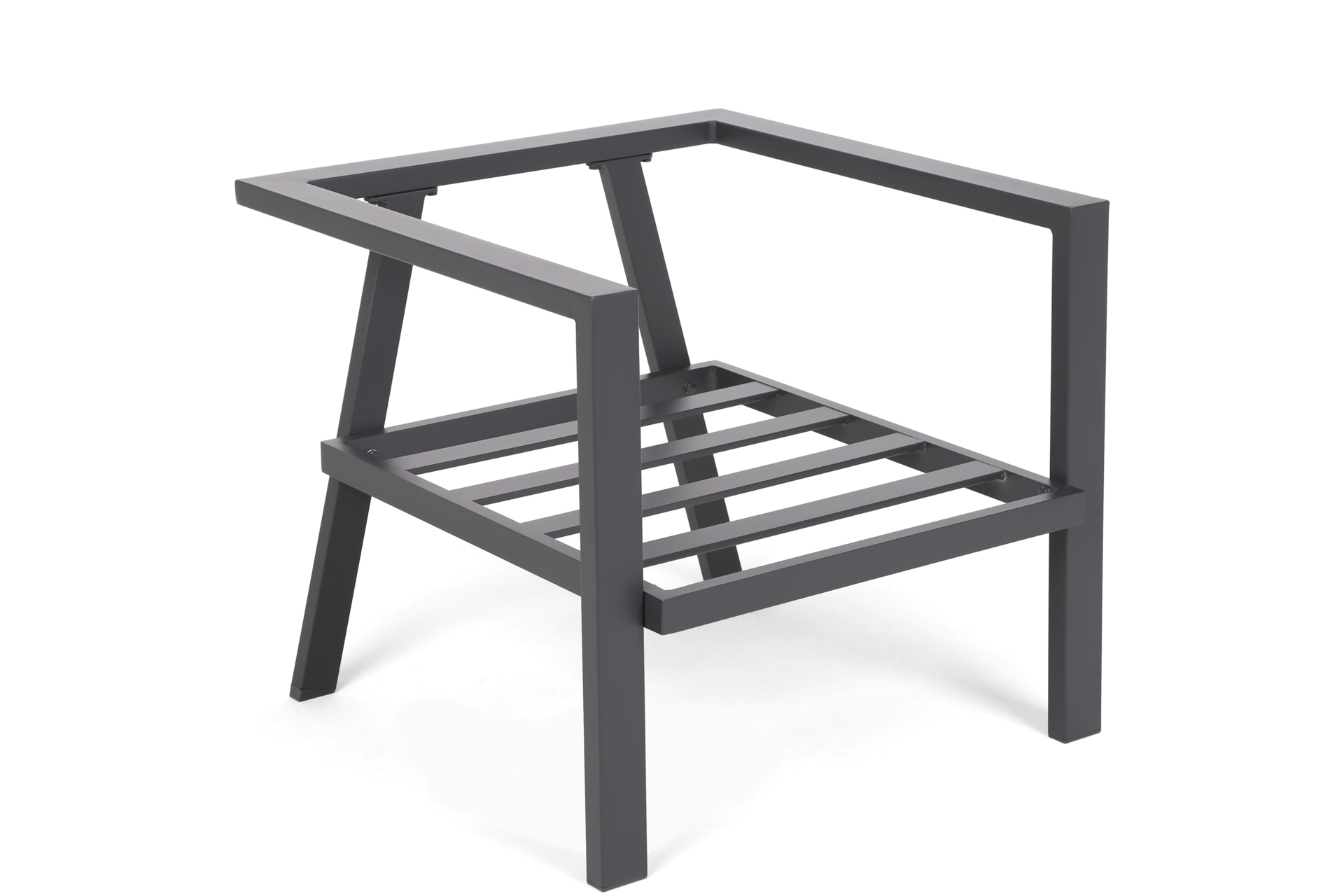 Narożne meble ogrodowe aluminiowe Miami Grey / Window Grey