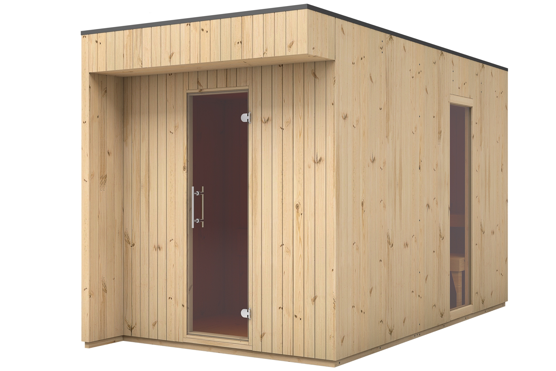 Sauna fińska zewnętrzna Musta Sauna fińska zewnętrzna Megiw Musta