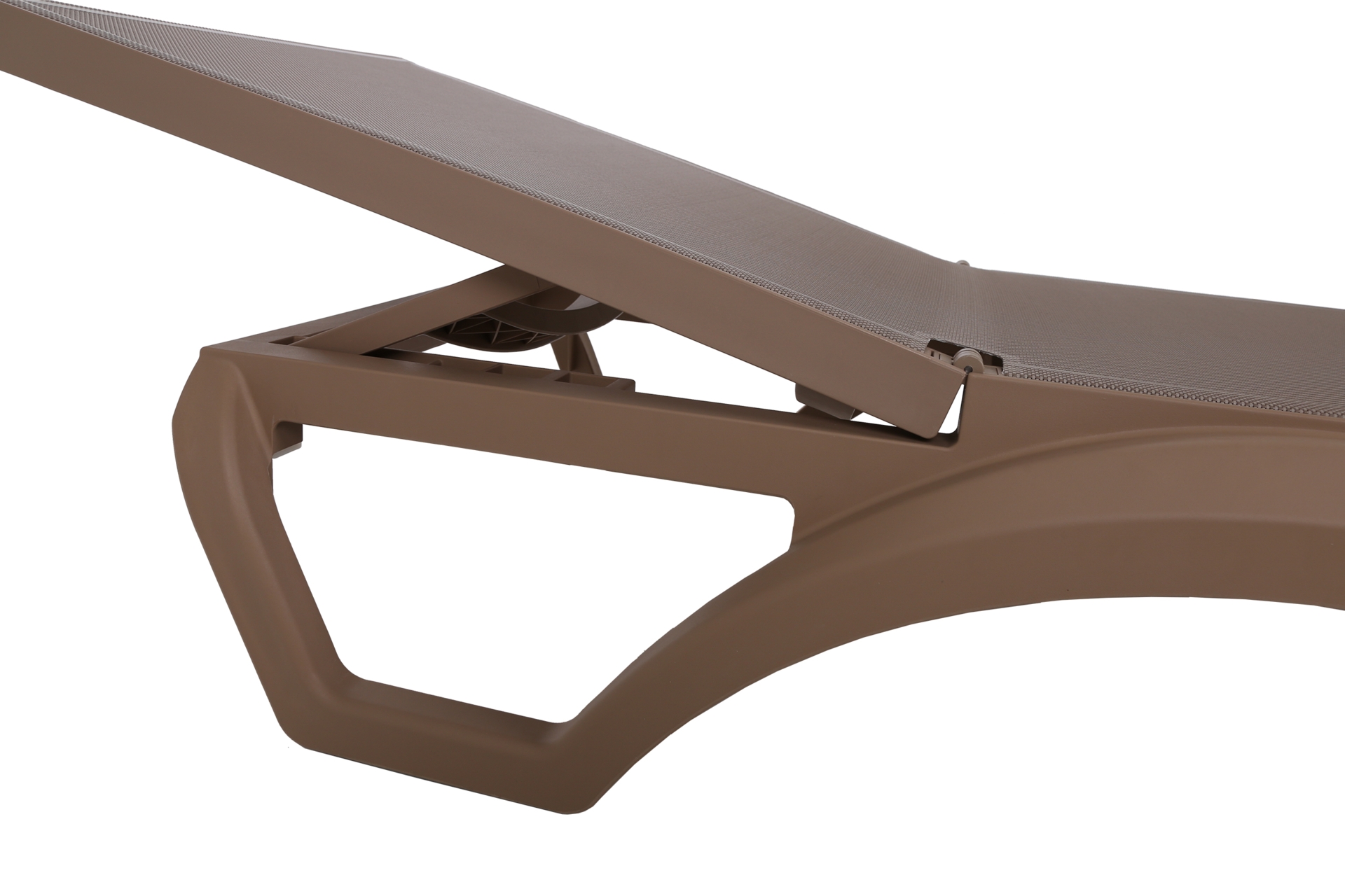 Leżak ogrodowy Monako Taupe / Taupe