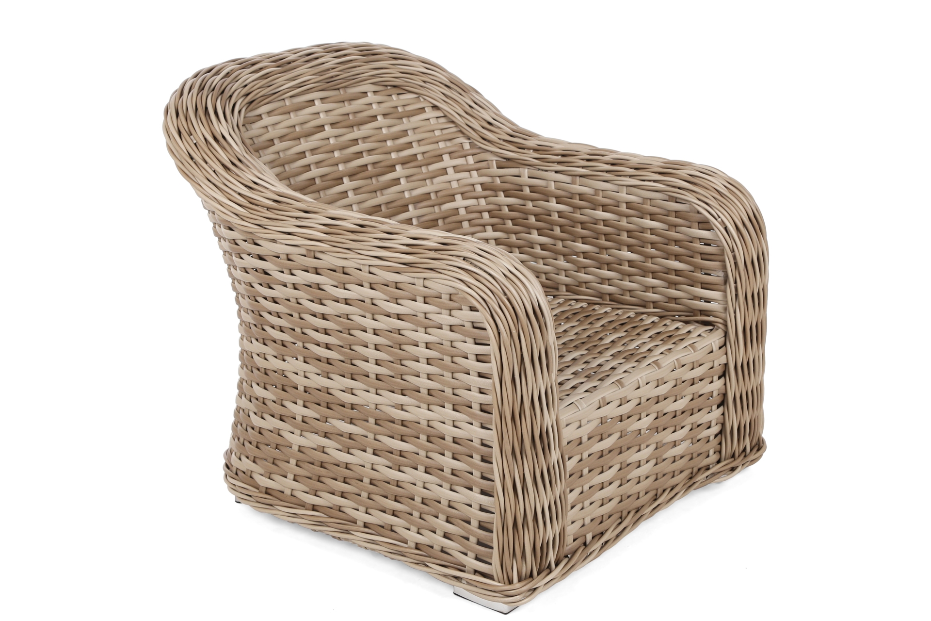 Narożny zestaw mebli ogrodowych Foggia Beige / Beige Melange