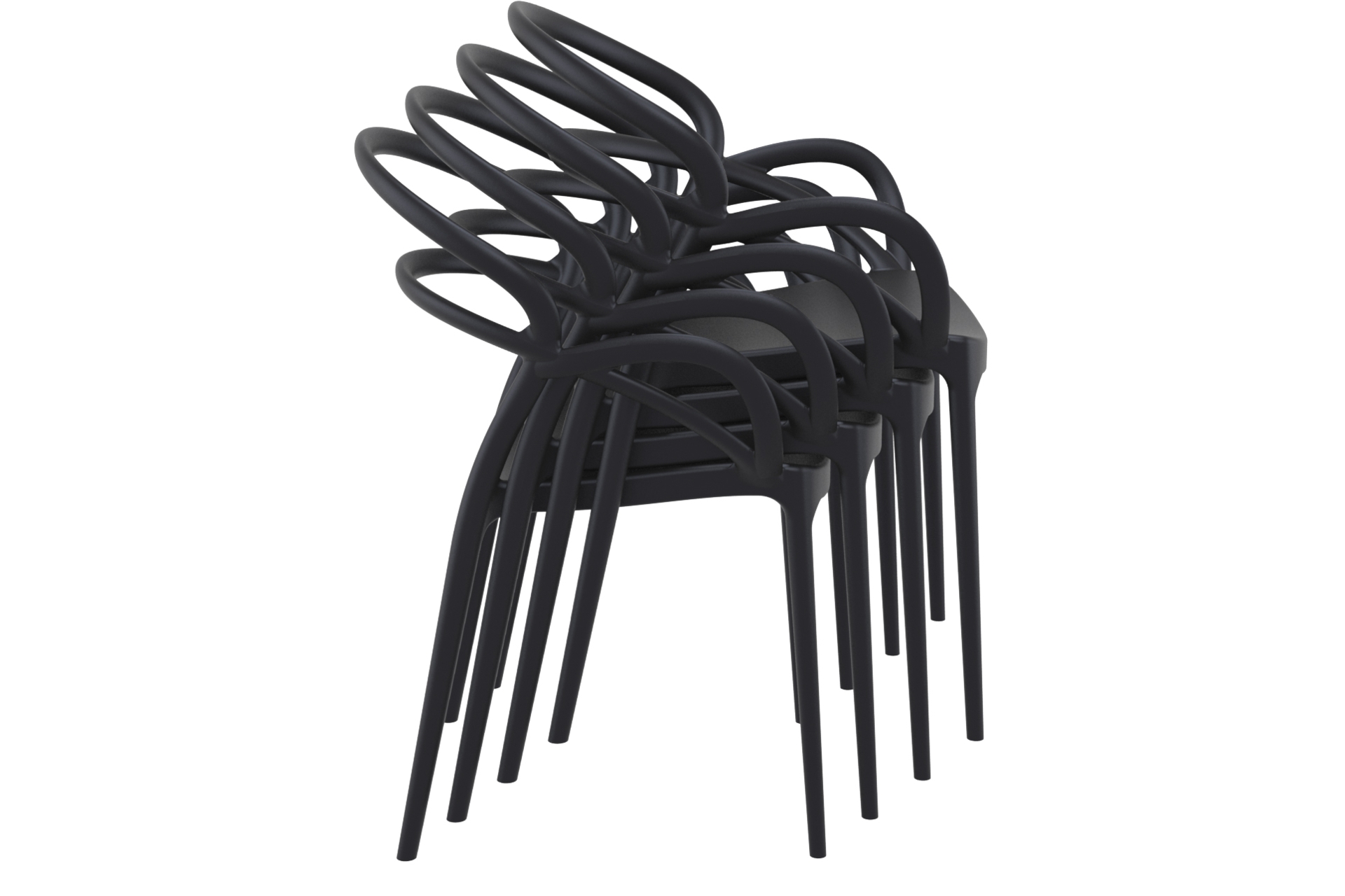 Krzesło Siesta Mila Black