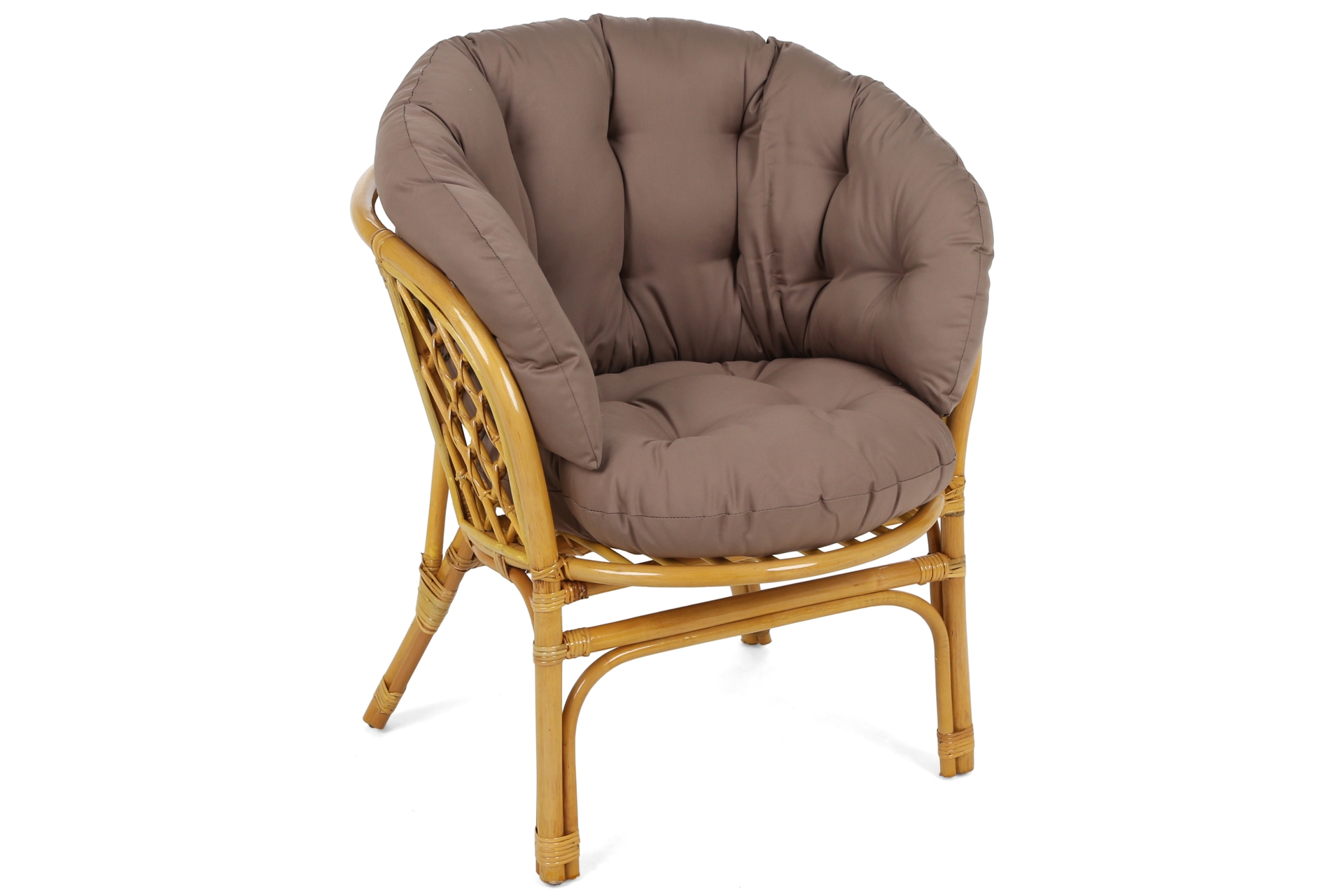 Meble ogrodowe rattanowe Bahama Honey / Cappuccino 3+1