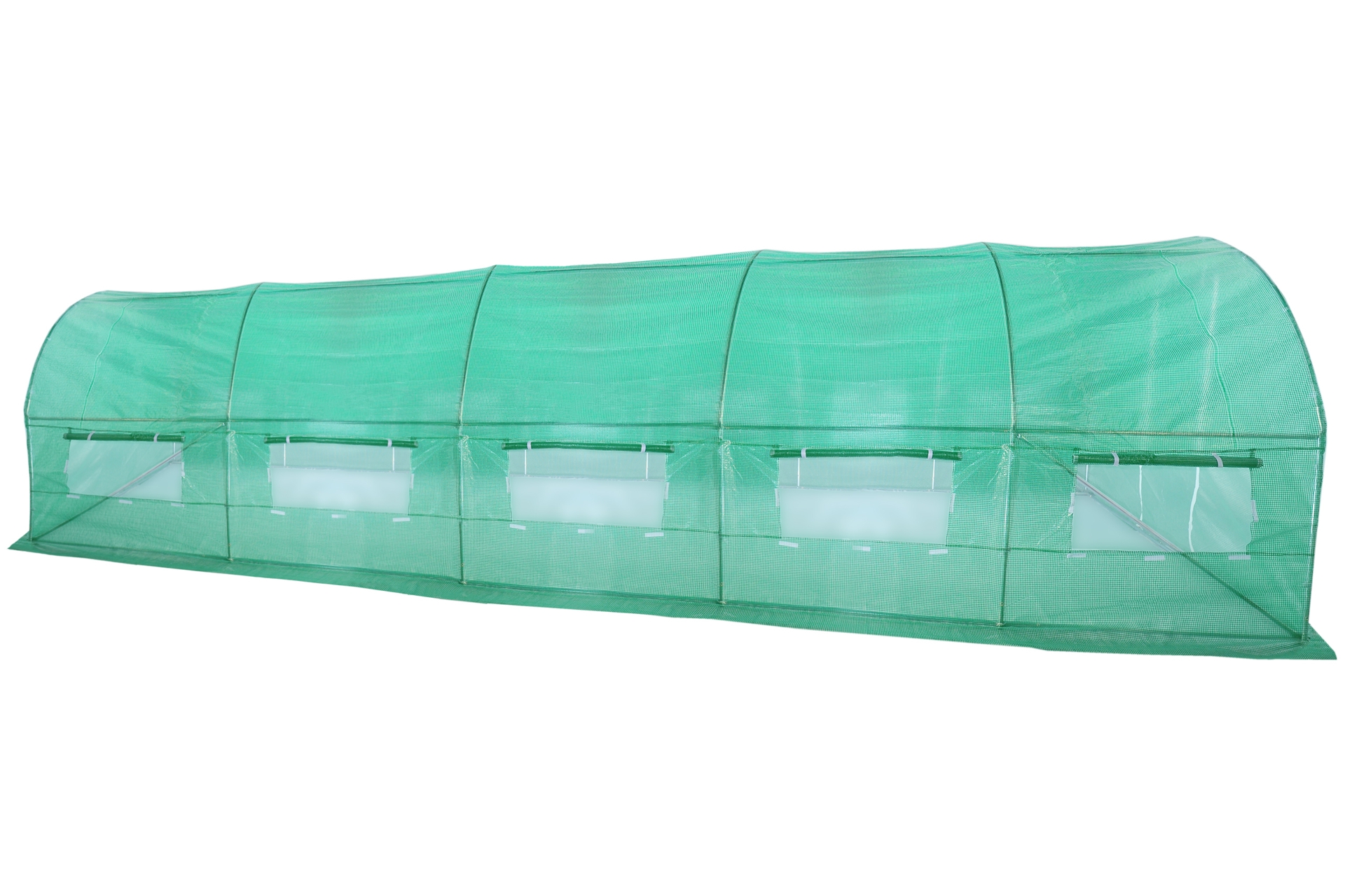 Tunel foliowy 3x8 m wzmocniony zielony