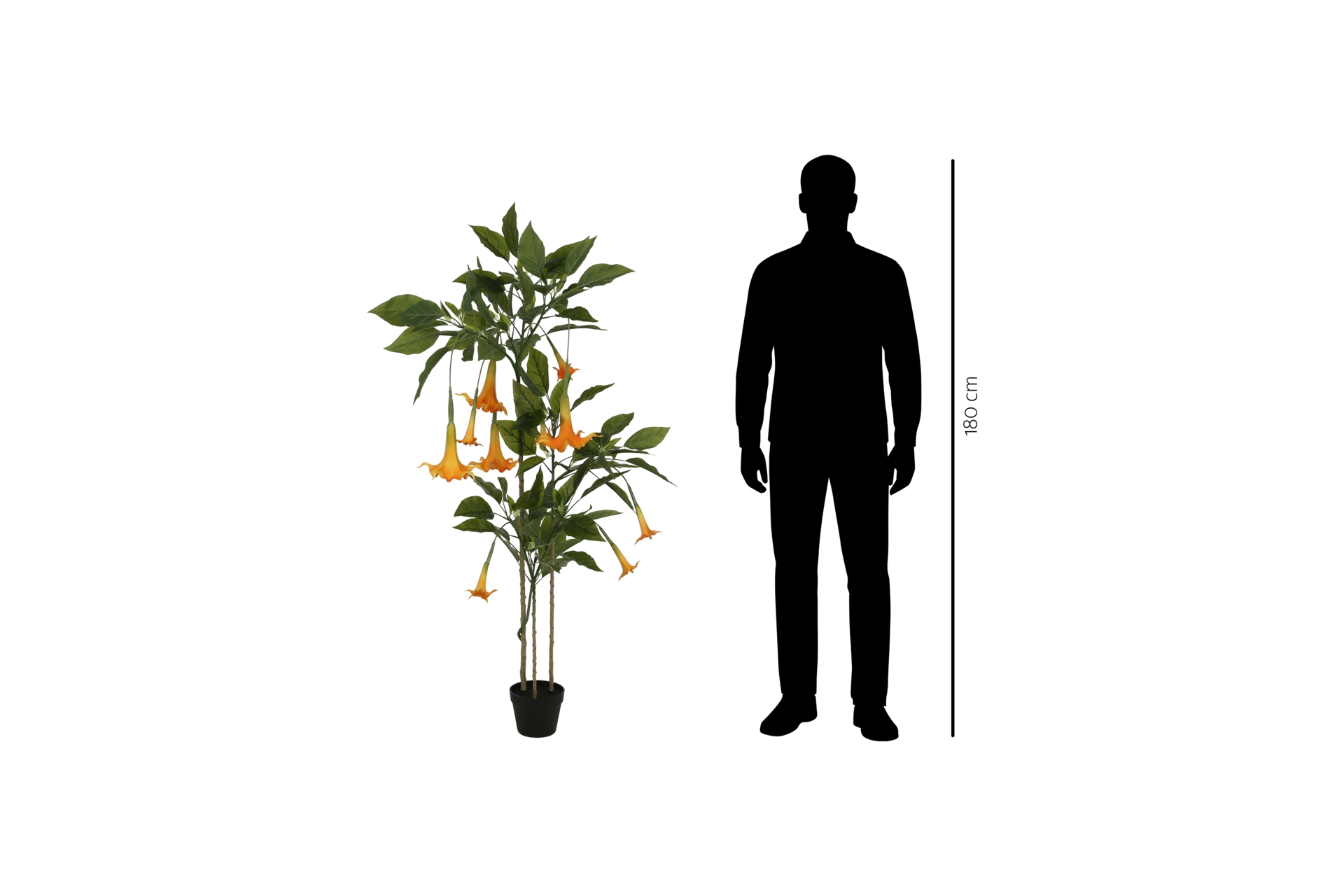 Sztuczna datura 160 cm