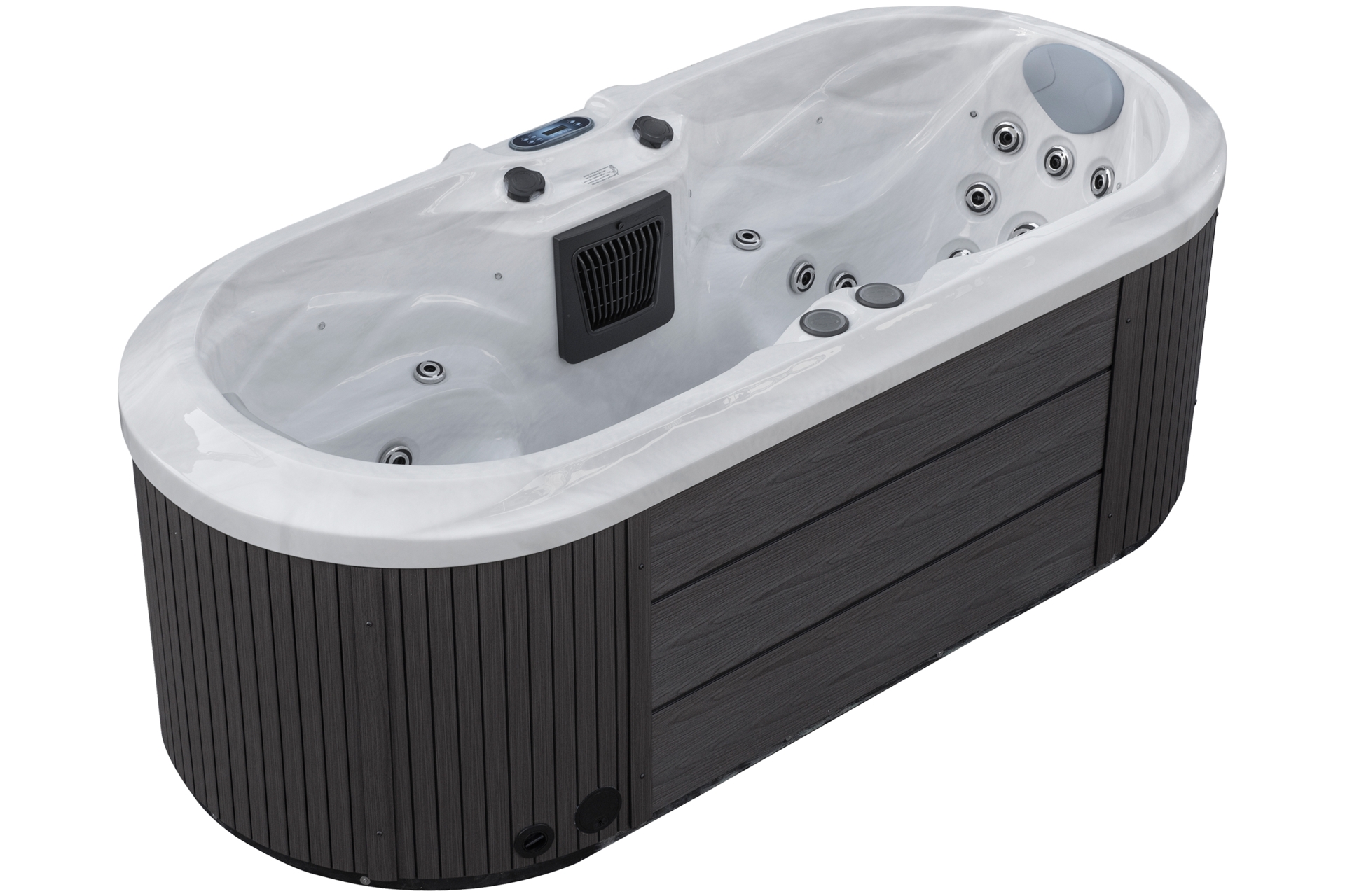 Wanna ogrodowa z hydromasażem Aquess Zenya 22501 - dwuosobowa - dla par Wanna ogrodowa z hydromasażem Aquess Zenya 22501
